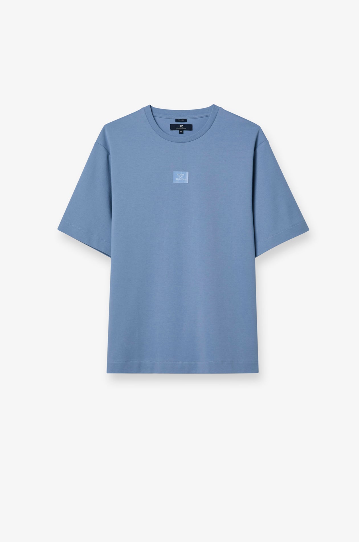 MINIMAL LOGO PATCH CREWNECK T-SHIRT