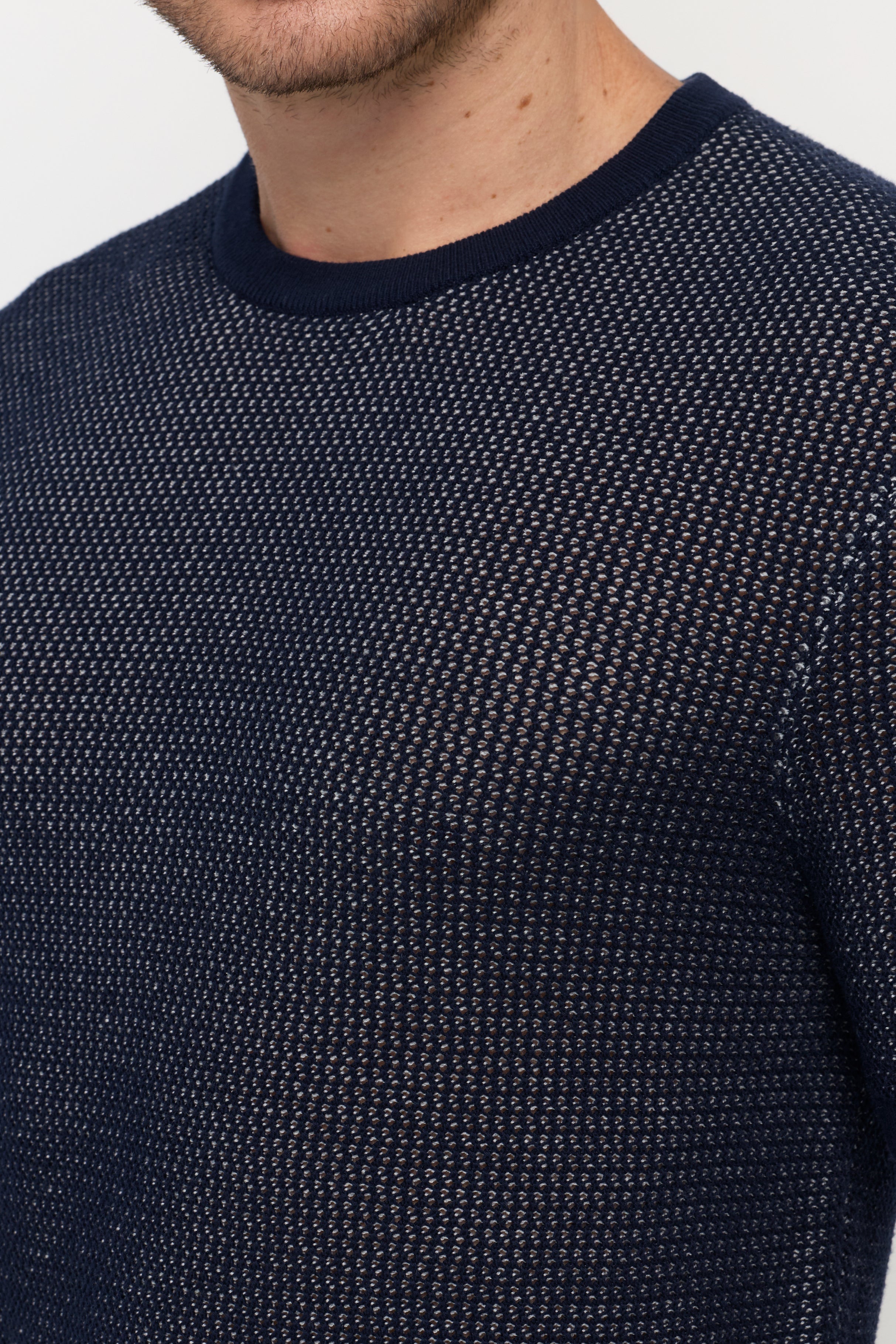MESH KNIT T-SHIRT