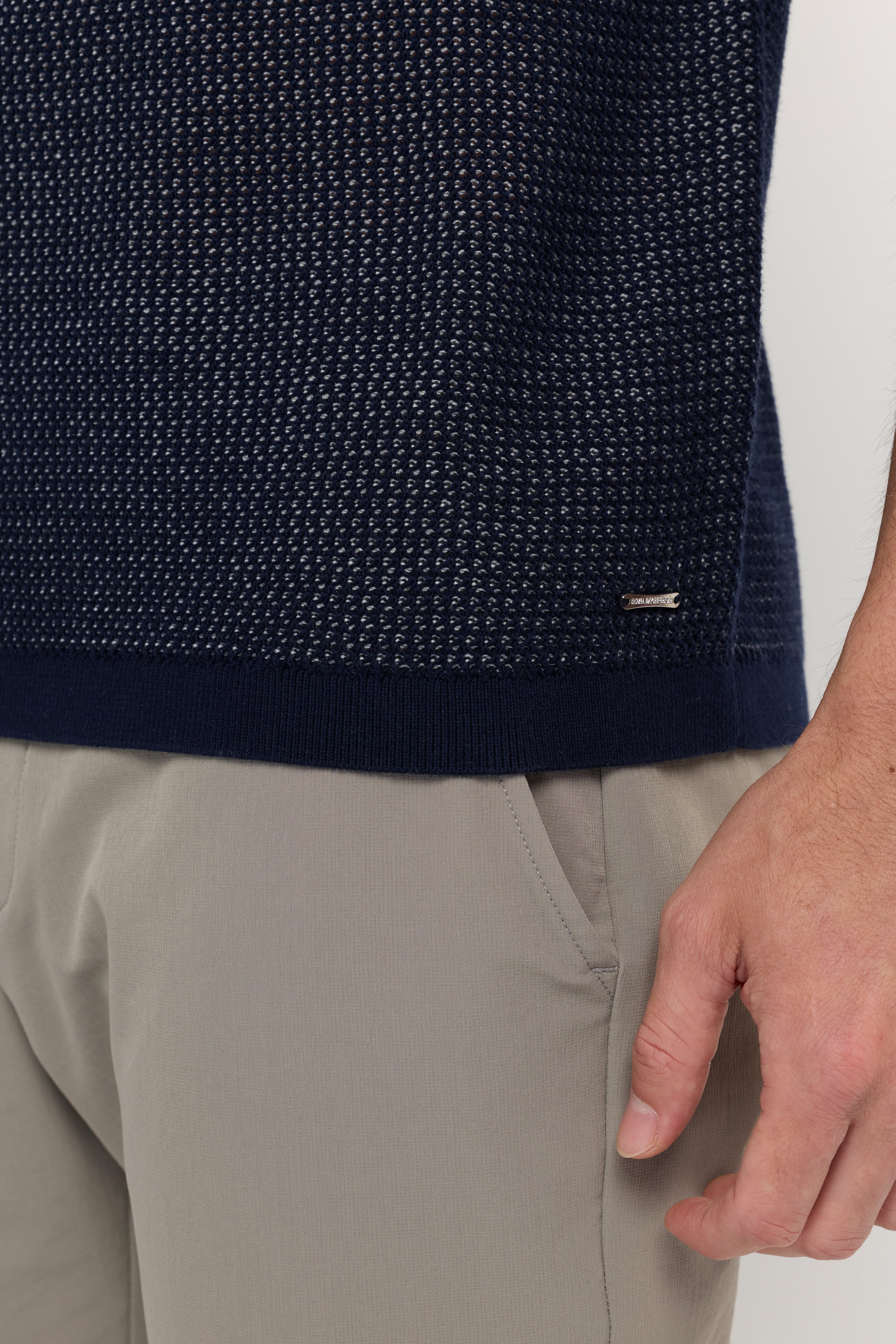 MESH KNIT T-SHIRT