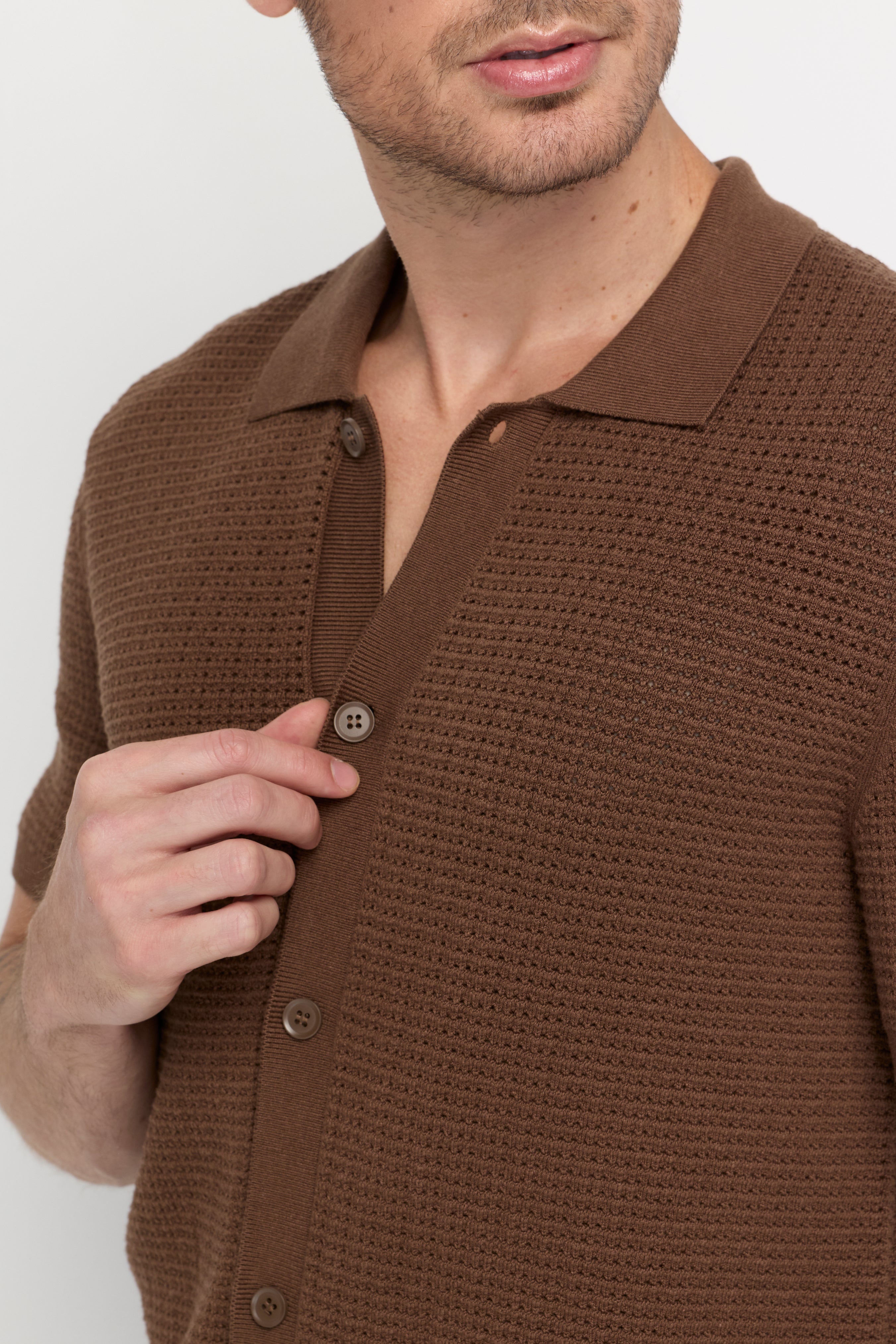 HERITAGE TEXTURED KNIT POLO