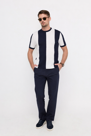 CLASSIC STRAIGHT-LEG TAILORED TROUSERS