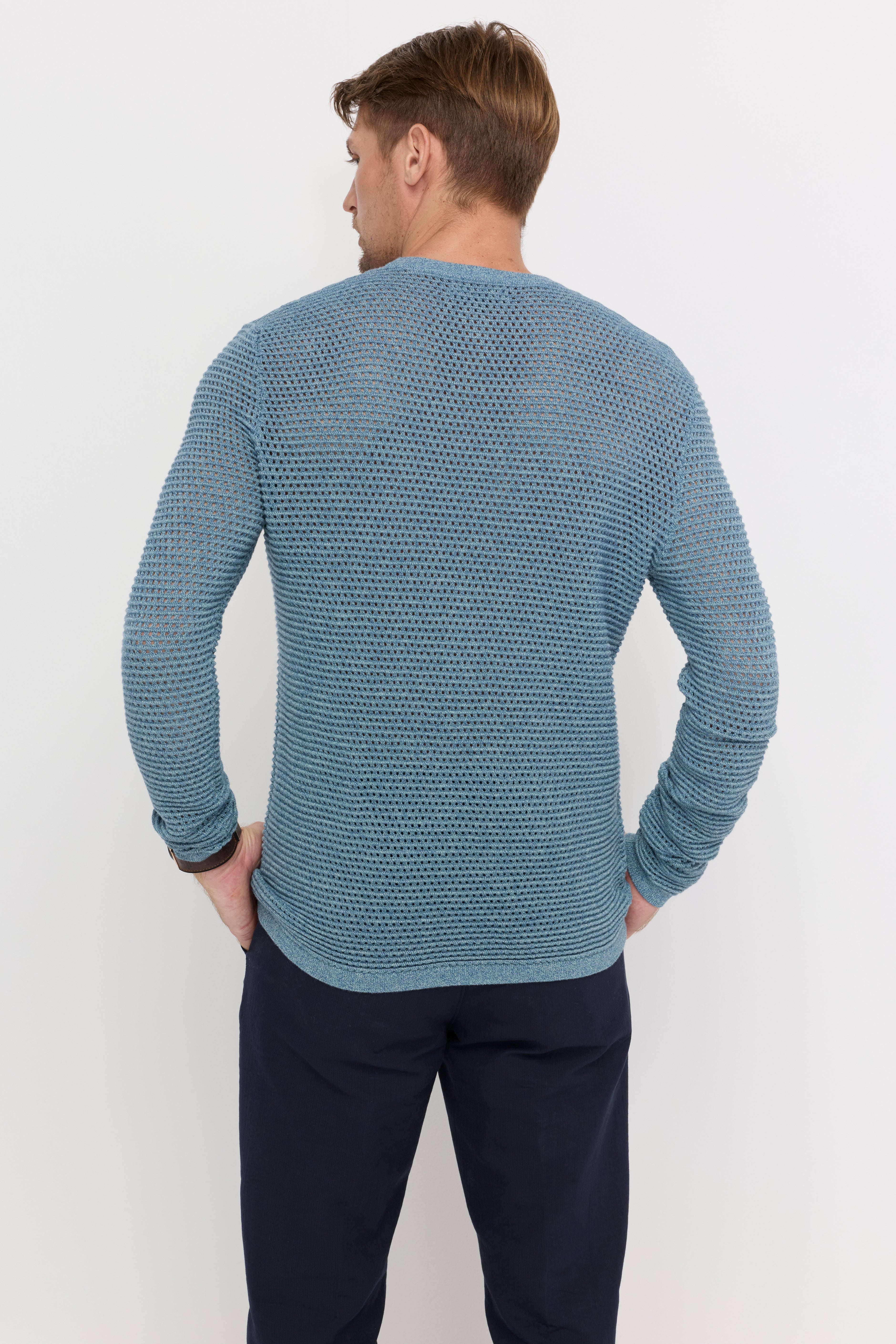 KNITWEAR OPENWORK SWEATER