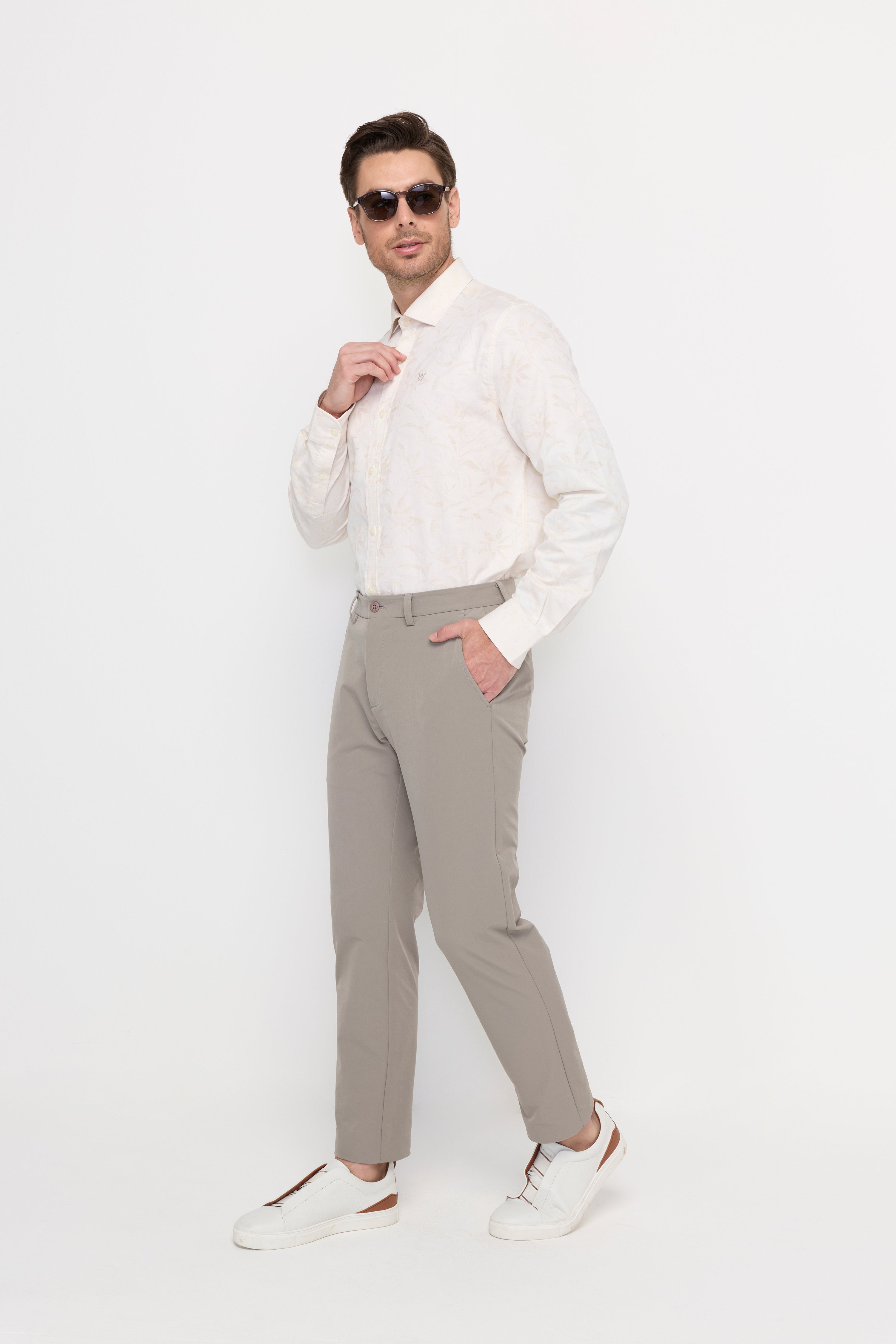 IVORY BOTANICAL CLASSIC SHIRT
