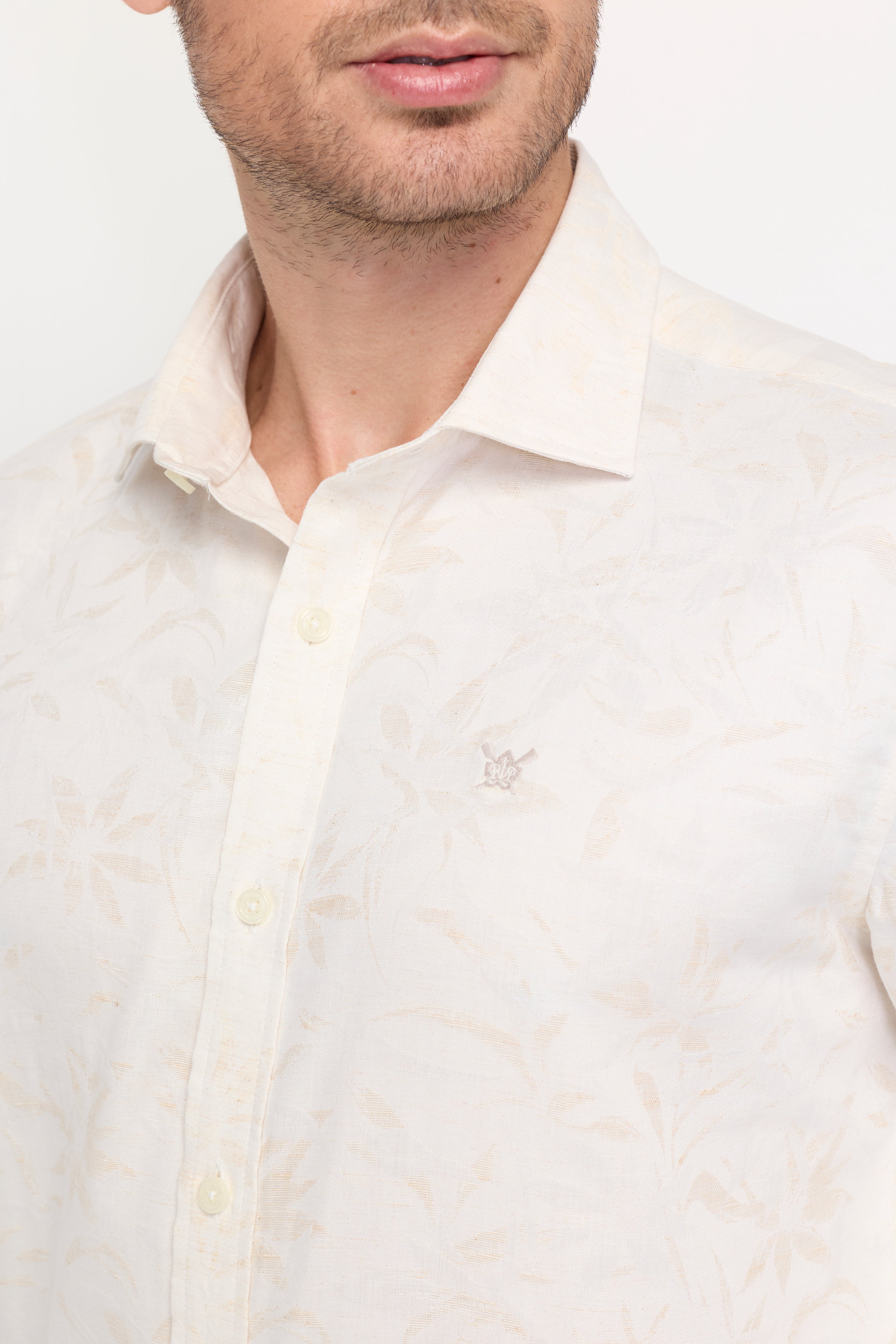 IVORY BOTANICAL CLASSIC SHIRT