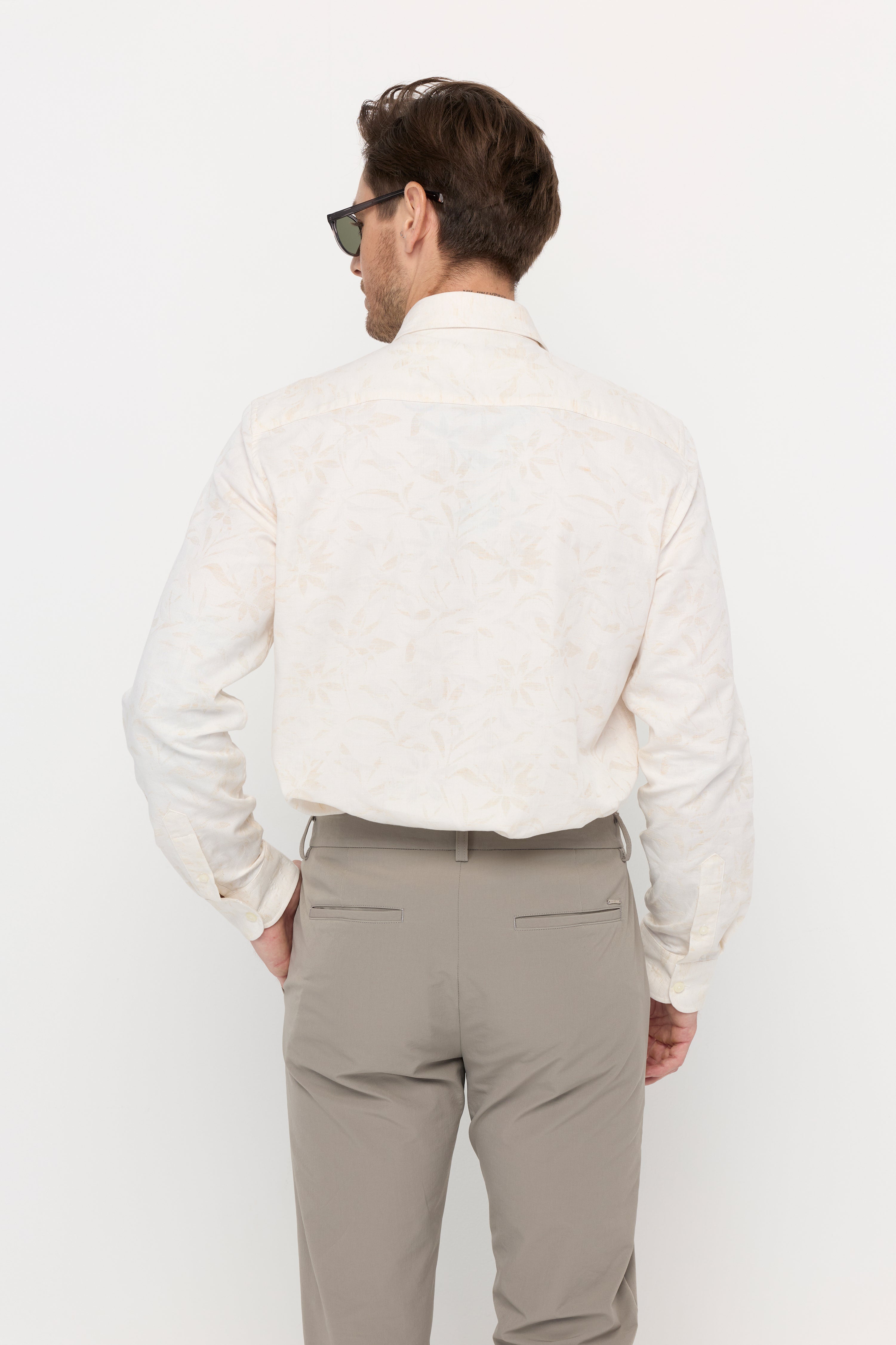 IVORY BOTANICAL CLASSIC SHIRT