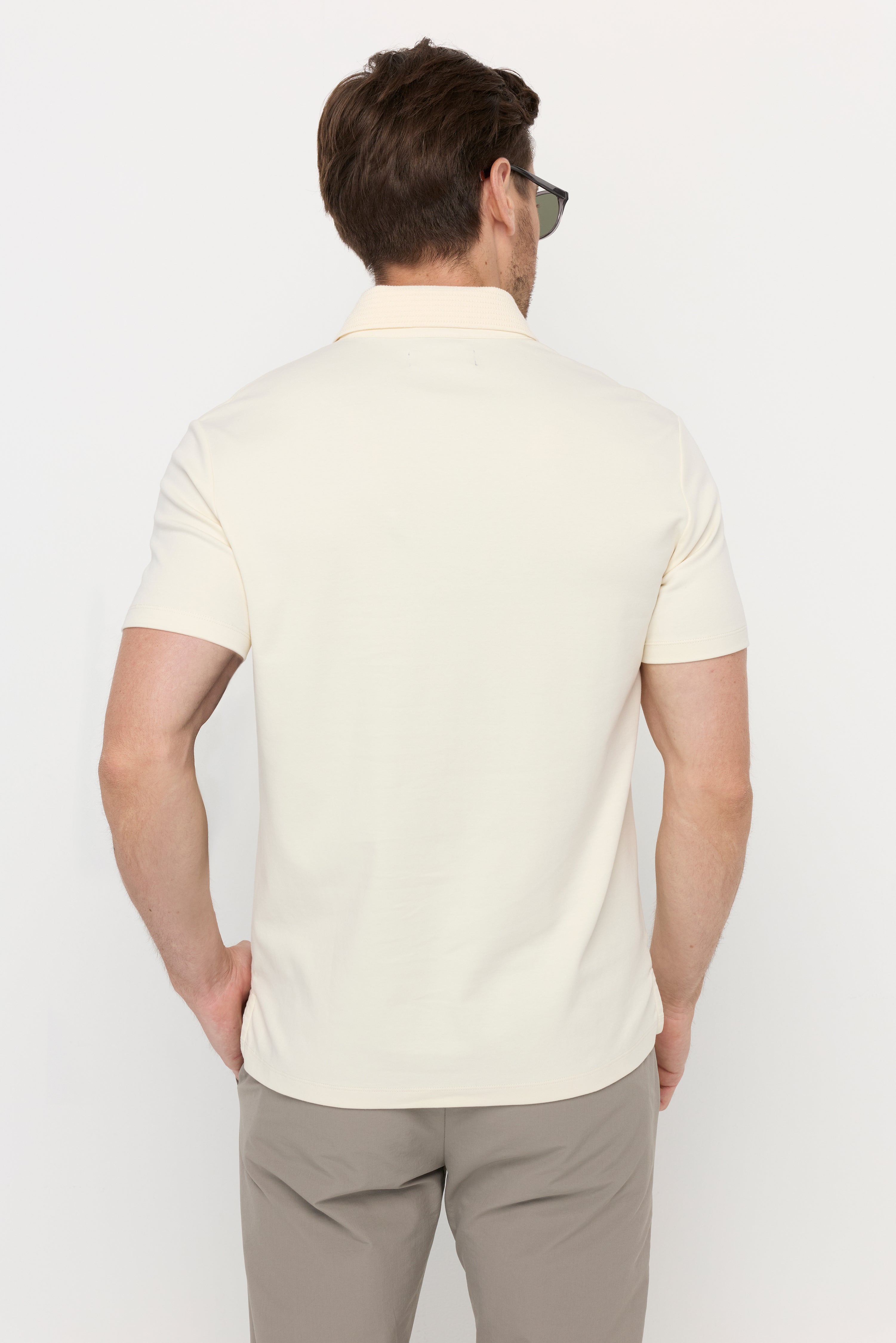 CREAM SIGNATURE POLO