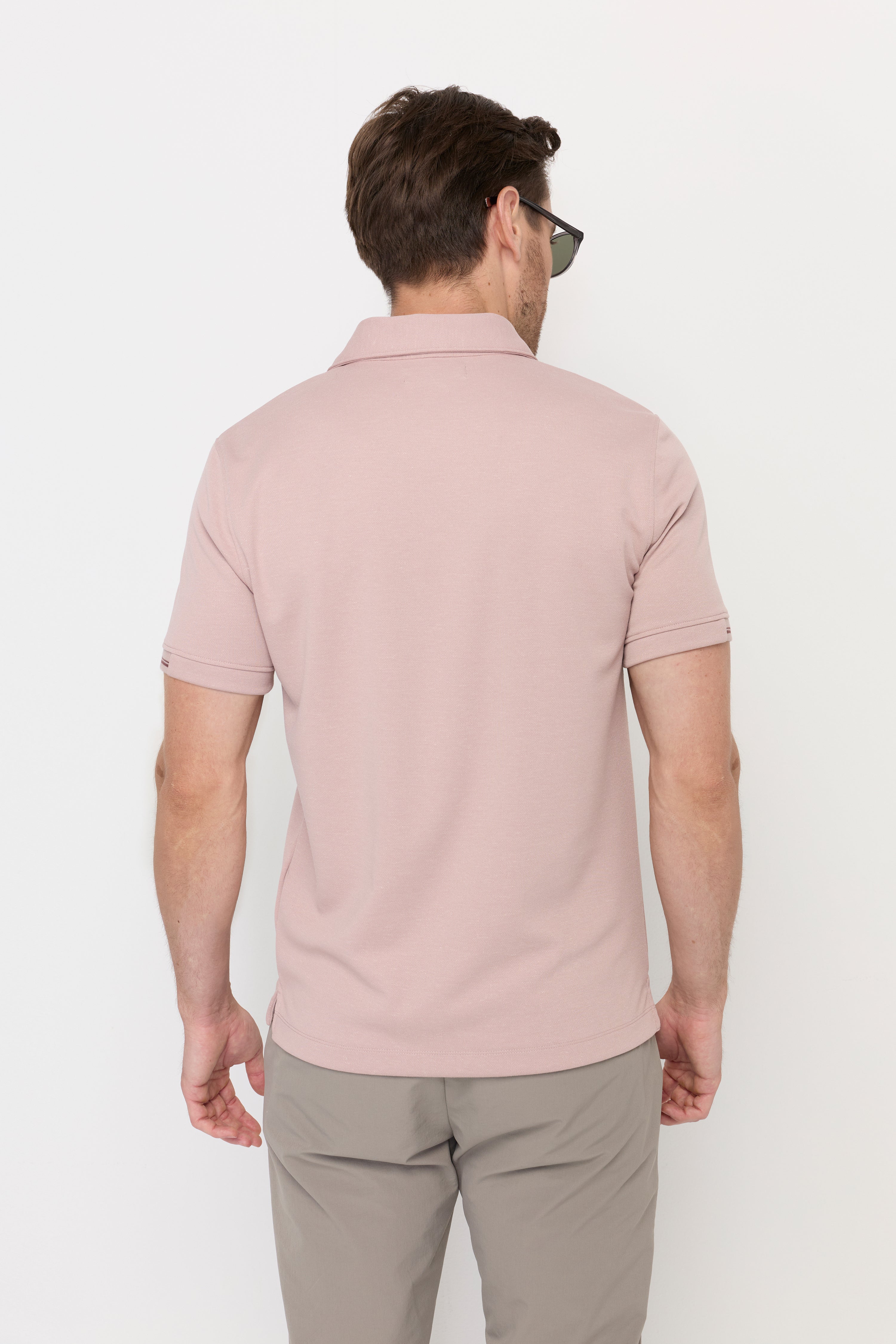 BLUSH SIGNATURE CLASSIC POLO