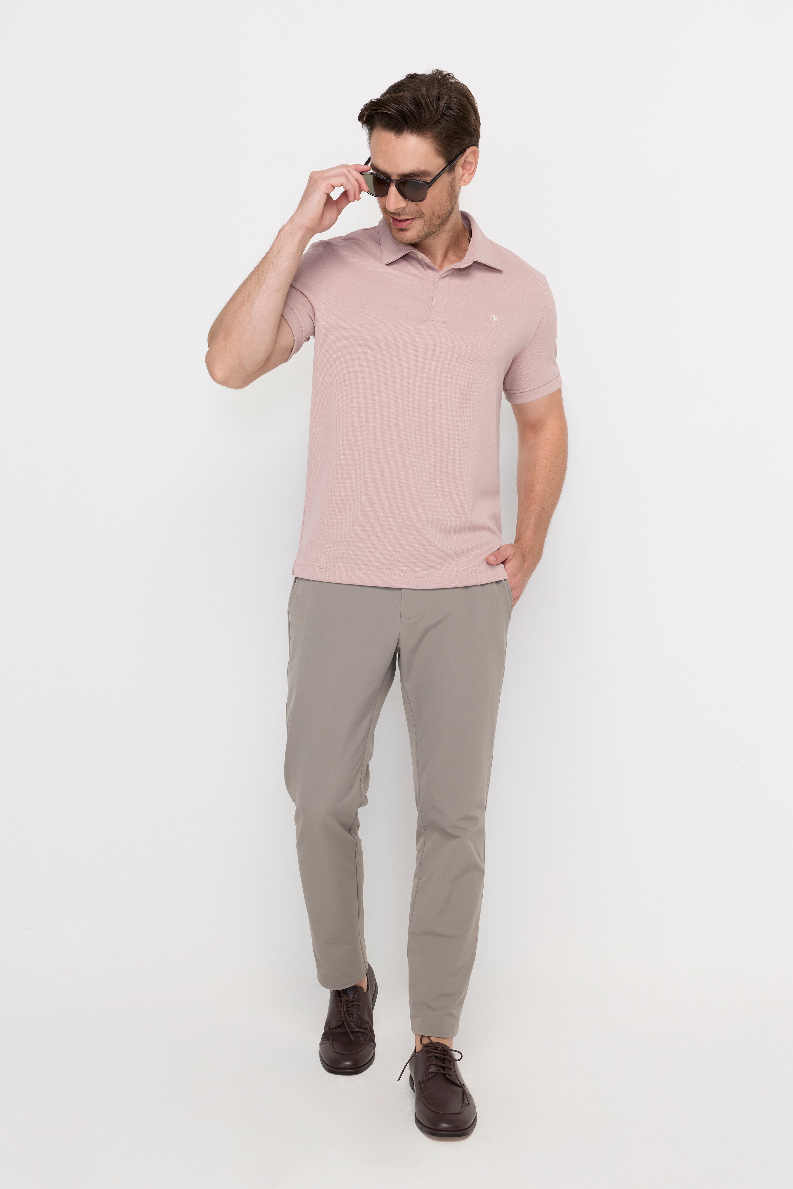 BLUSH SIGNATURE CLASSIC POLO