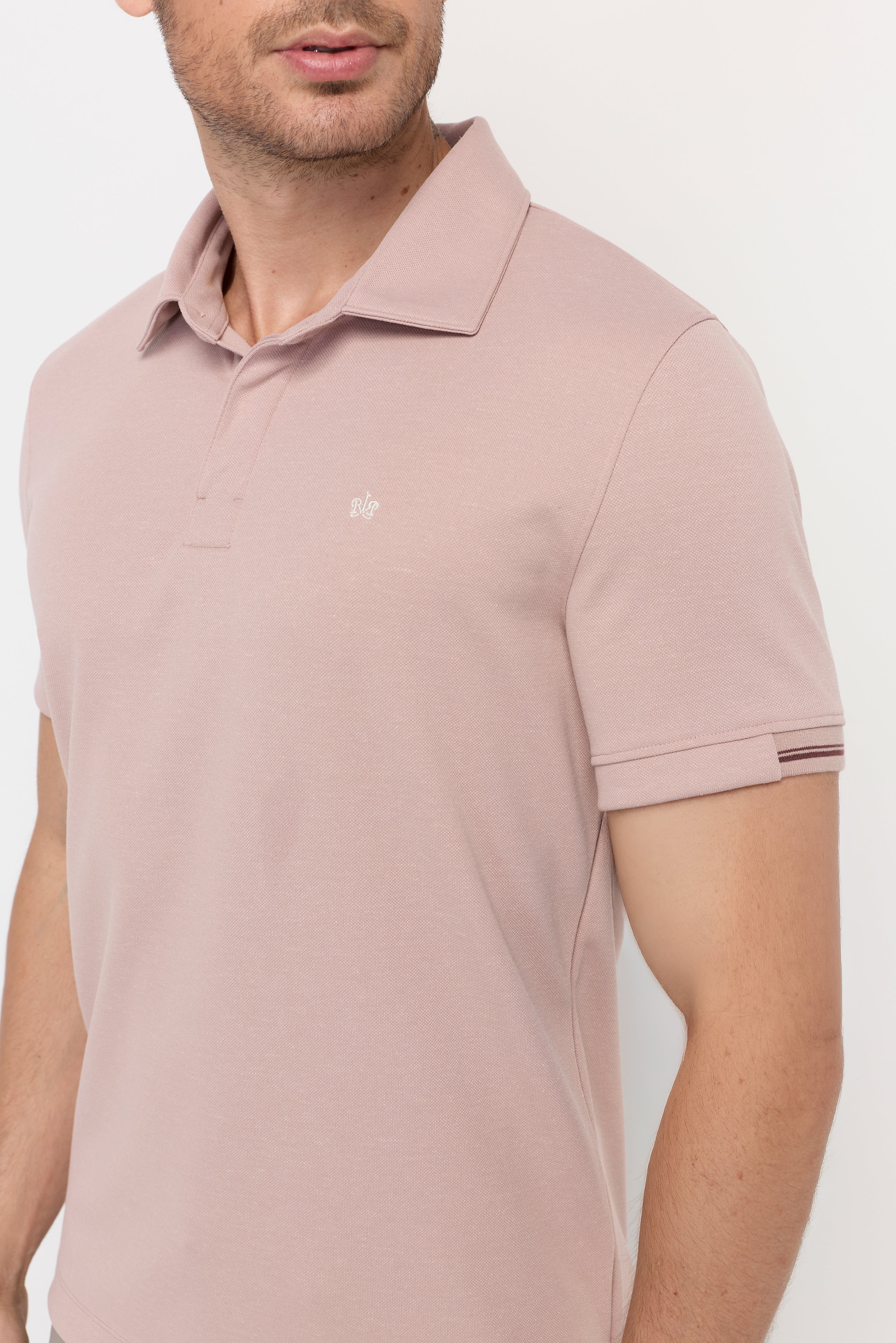 BLUSH SIGNATURE CLASSIC POLO