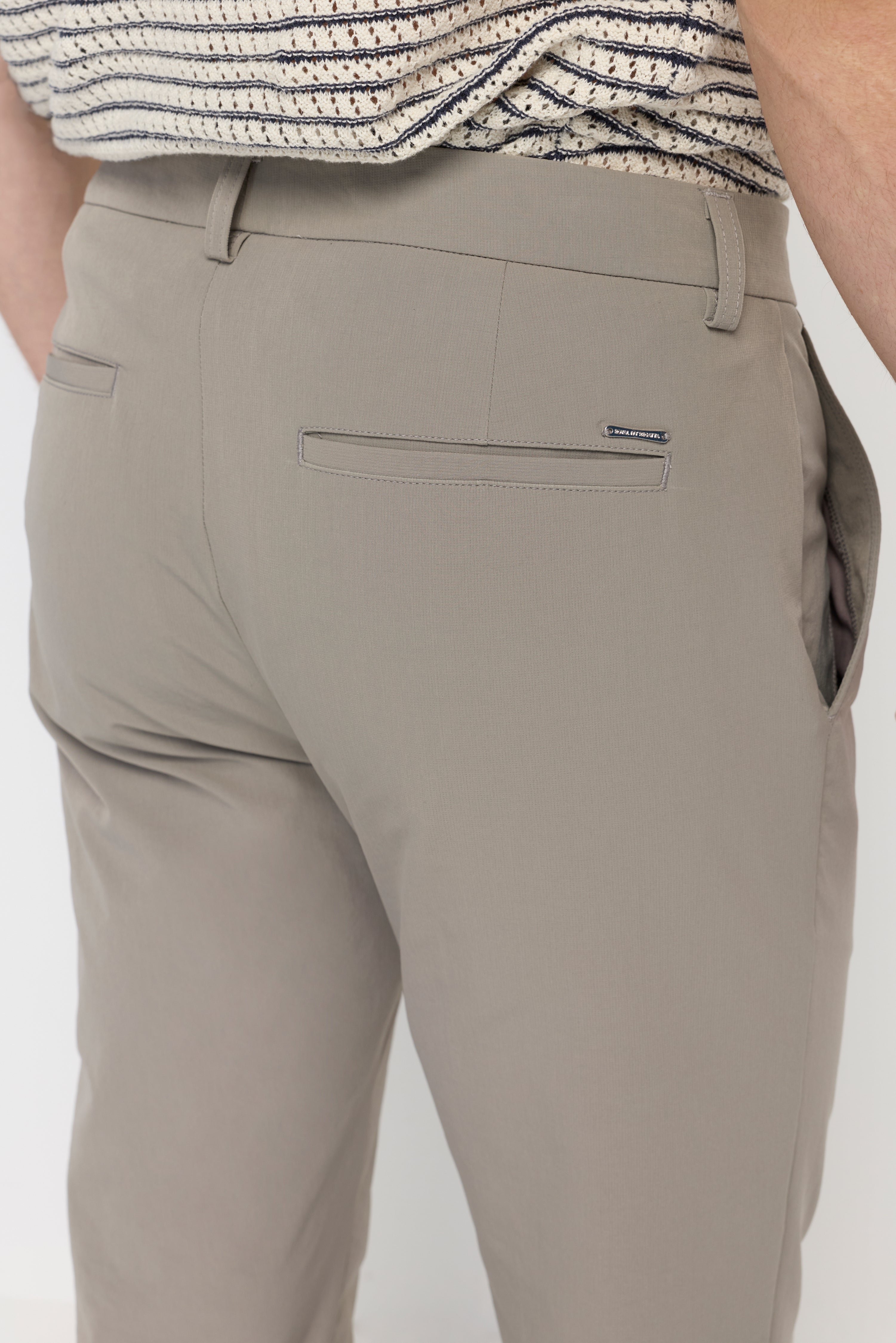 SARTORIAL EASE TAILORED TROUSERS