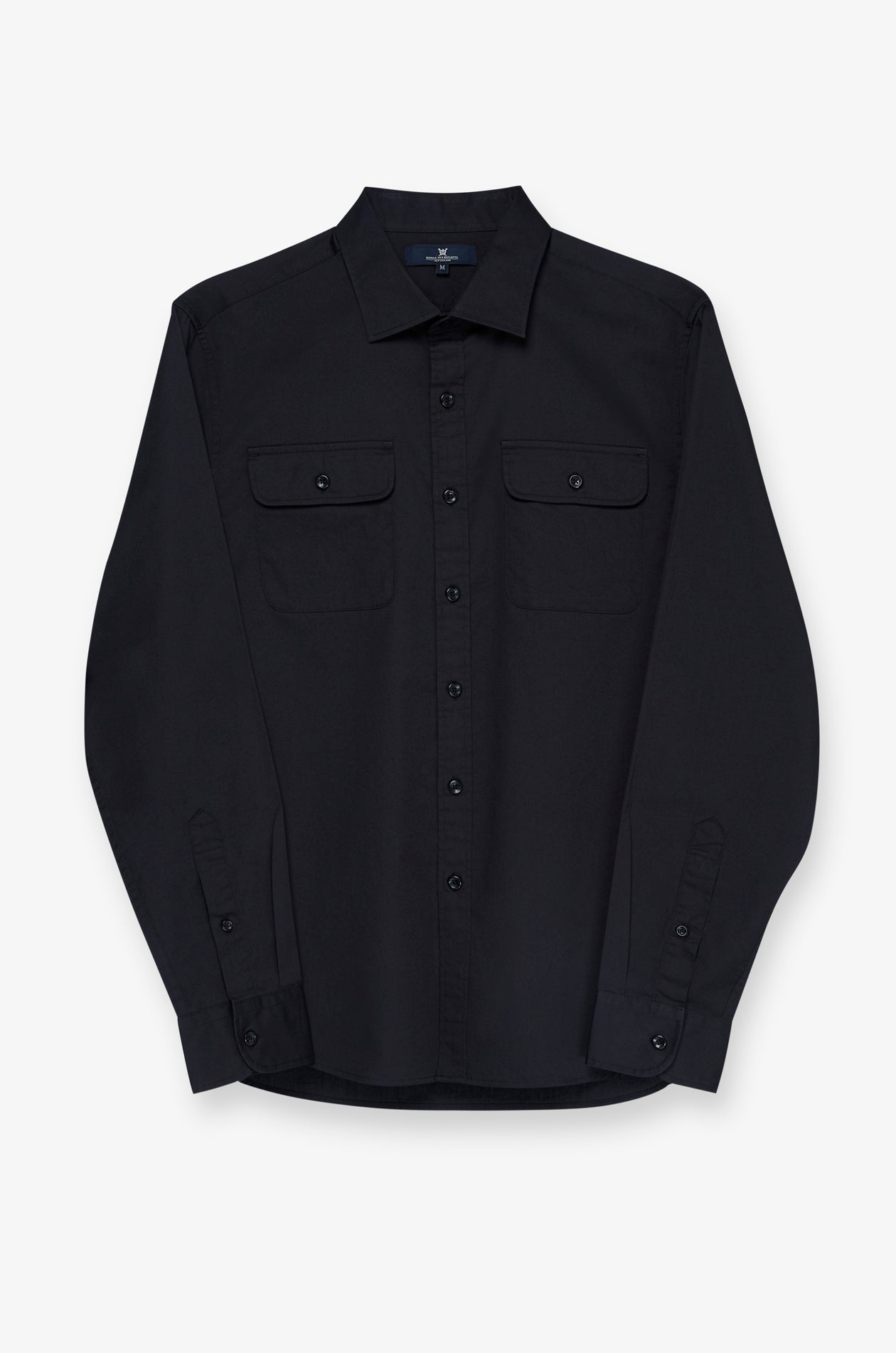 TWIN-POCKET LONG SLEEVE SHIRT
