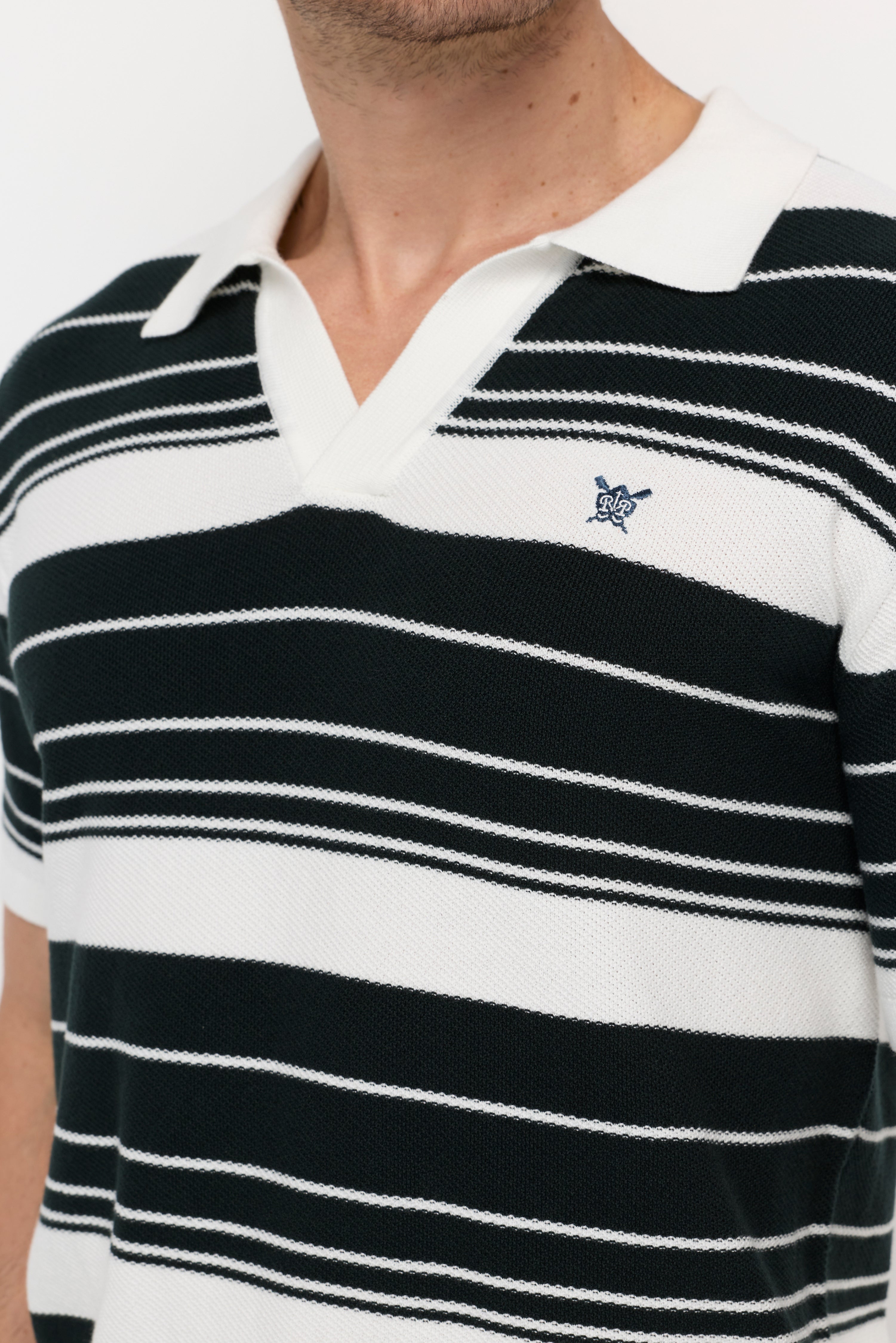 MONOCHROME RIVIERA KNIT POLO