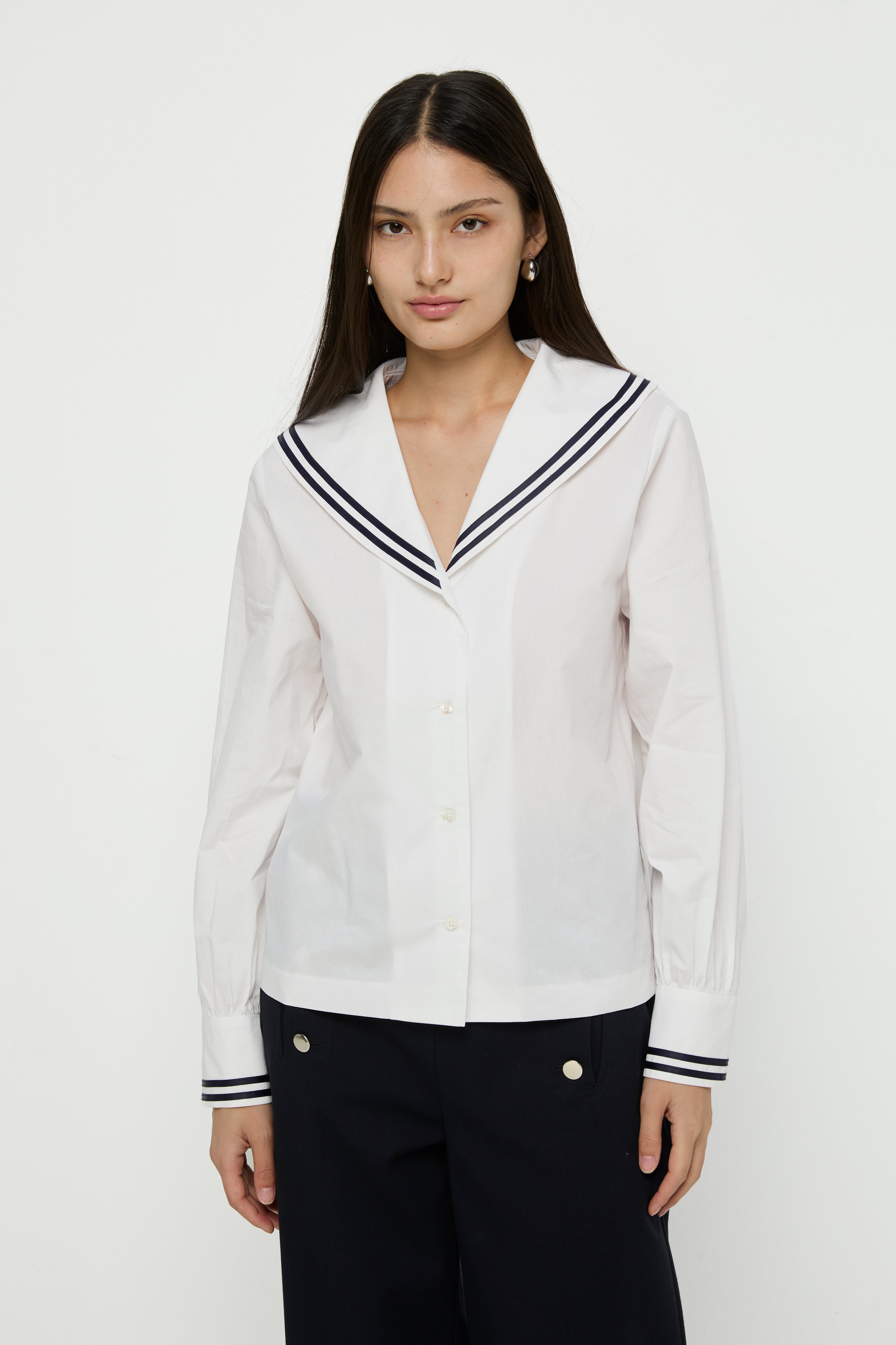 SAILOR COLLAR BLOUSE