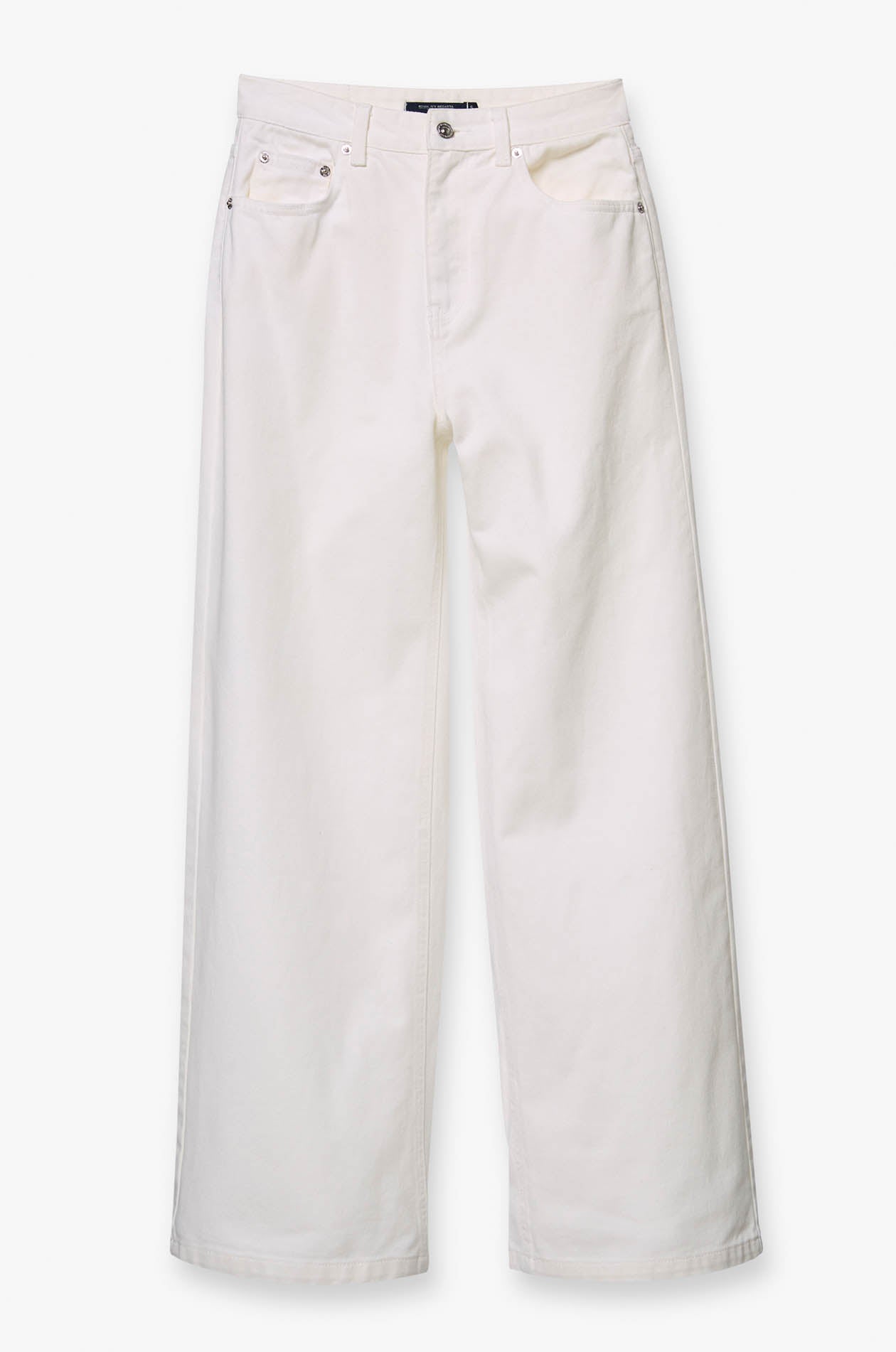 HIGH-RISE WIDE LEG JEANS