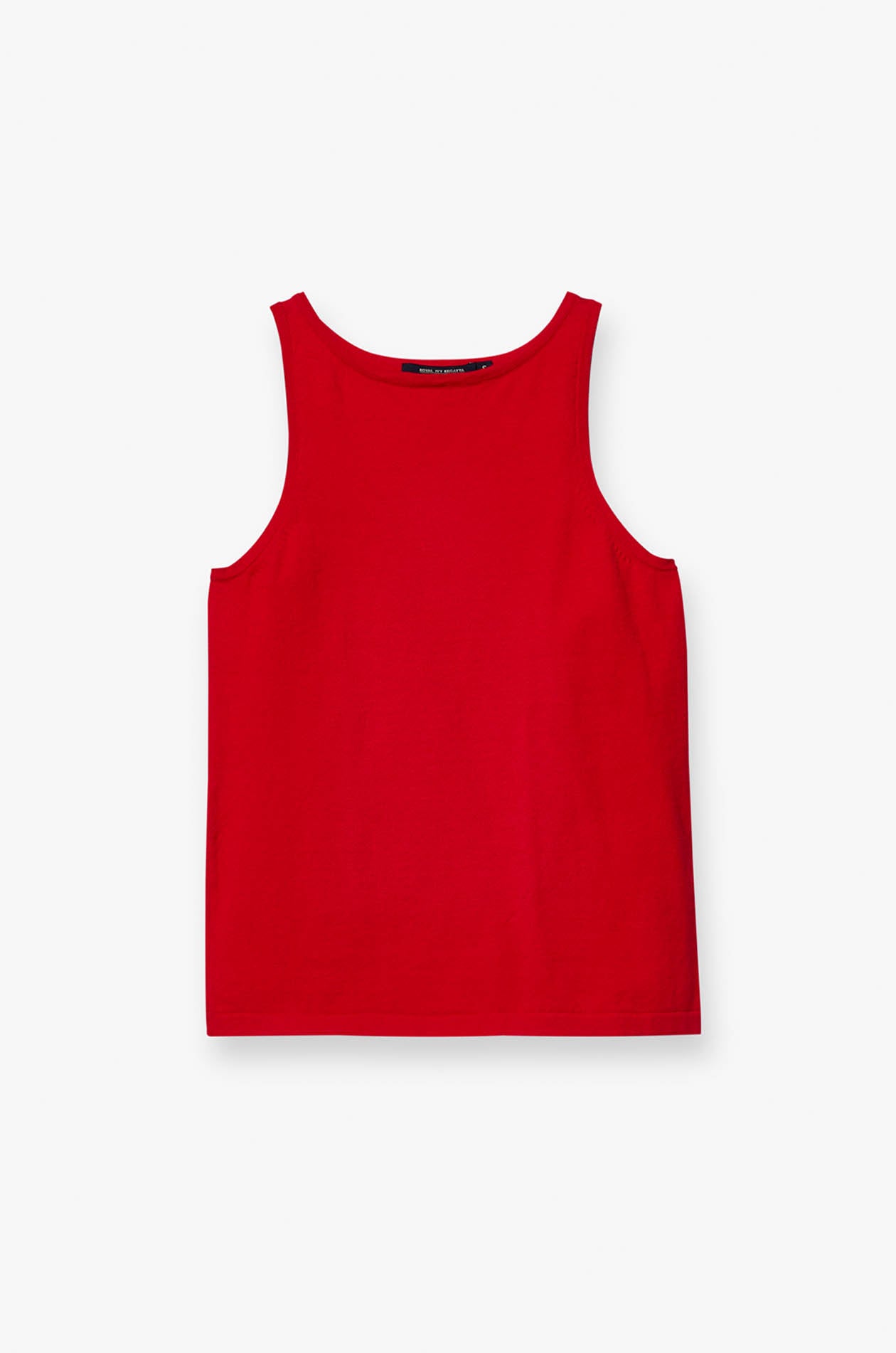 SLEEVELESS KNITTED TOP