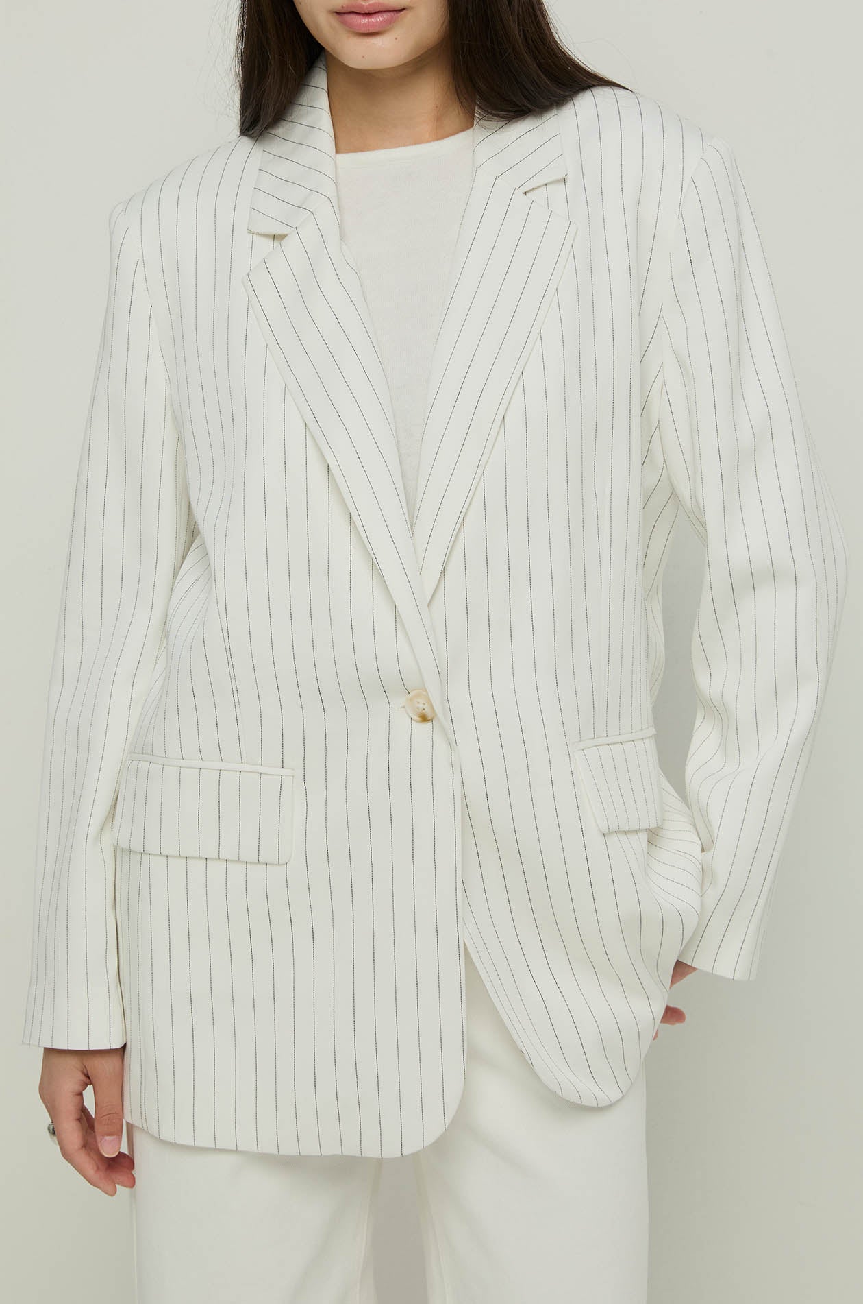 TAILORED STRIPED BLAZER