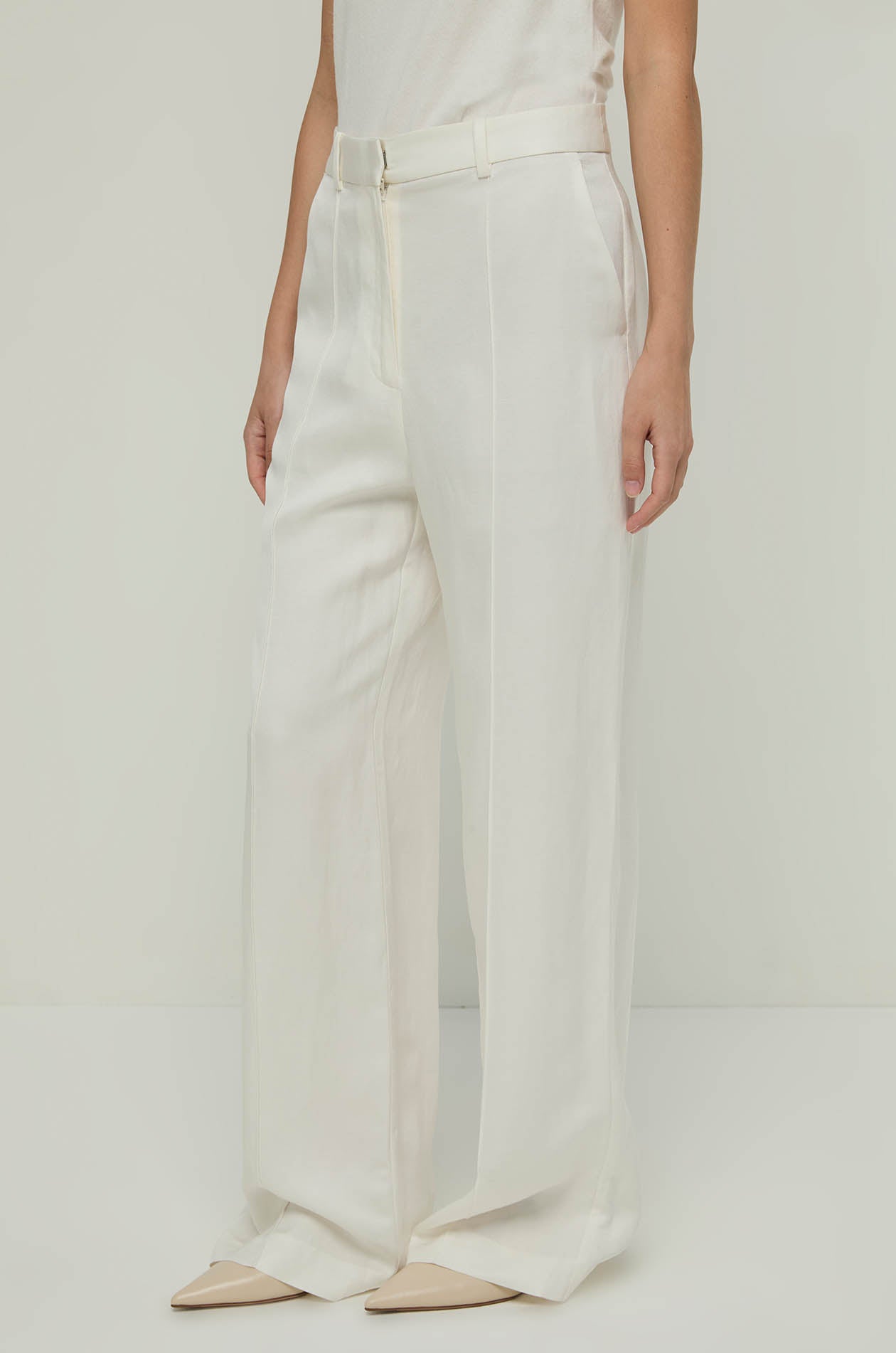 TAILORED WIDE LEG PANTS