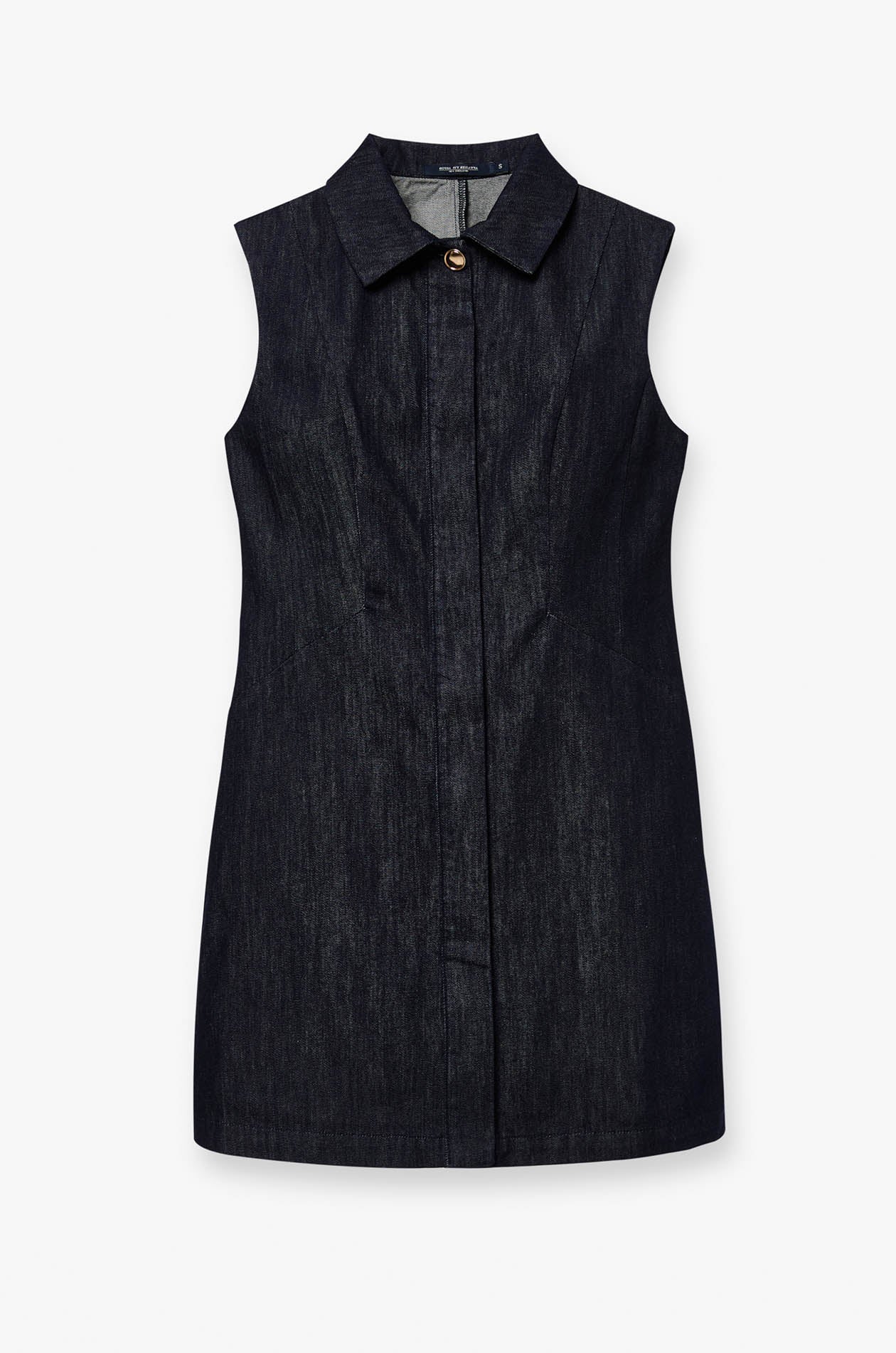 SLEEVELESS DENIM DRESS