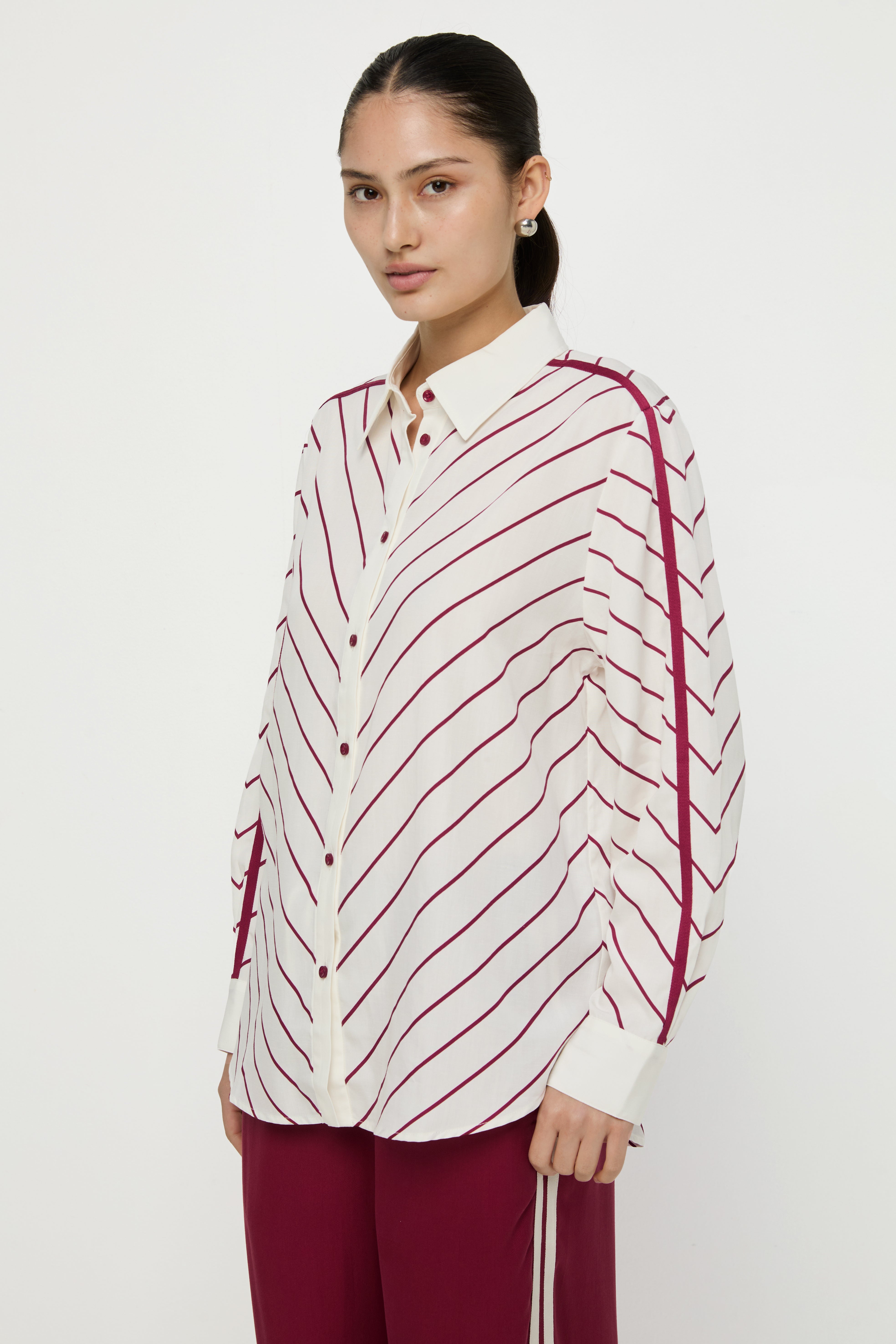 LONG SLEEVE STRIPED SHIRT