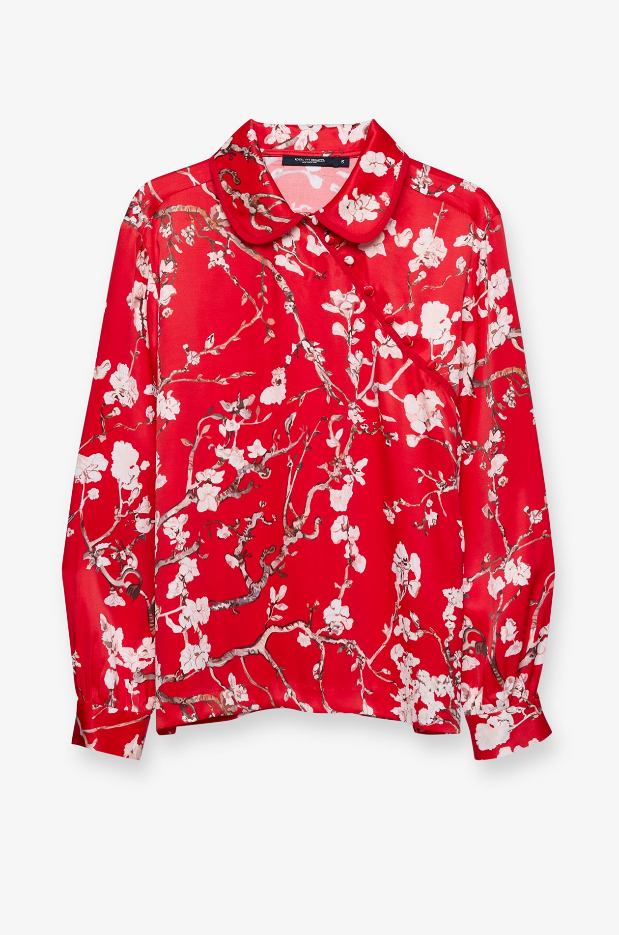 ORIENTAL BUTTON BLOUSE