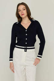 CARDIGAN FLATKNIT LONG SLEEVE