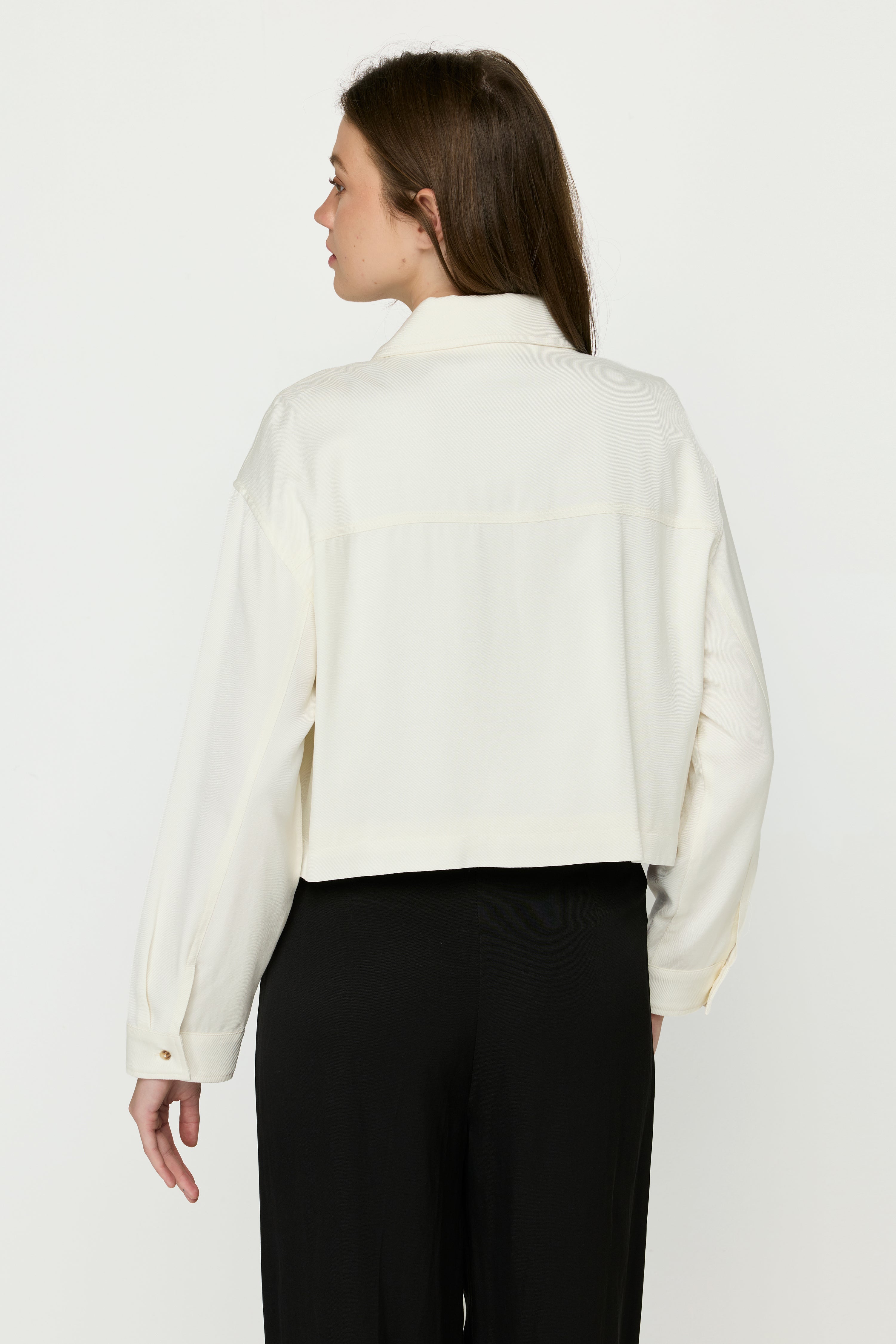 CROP CARDIGAN JACKET