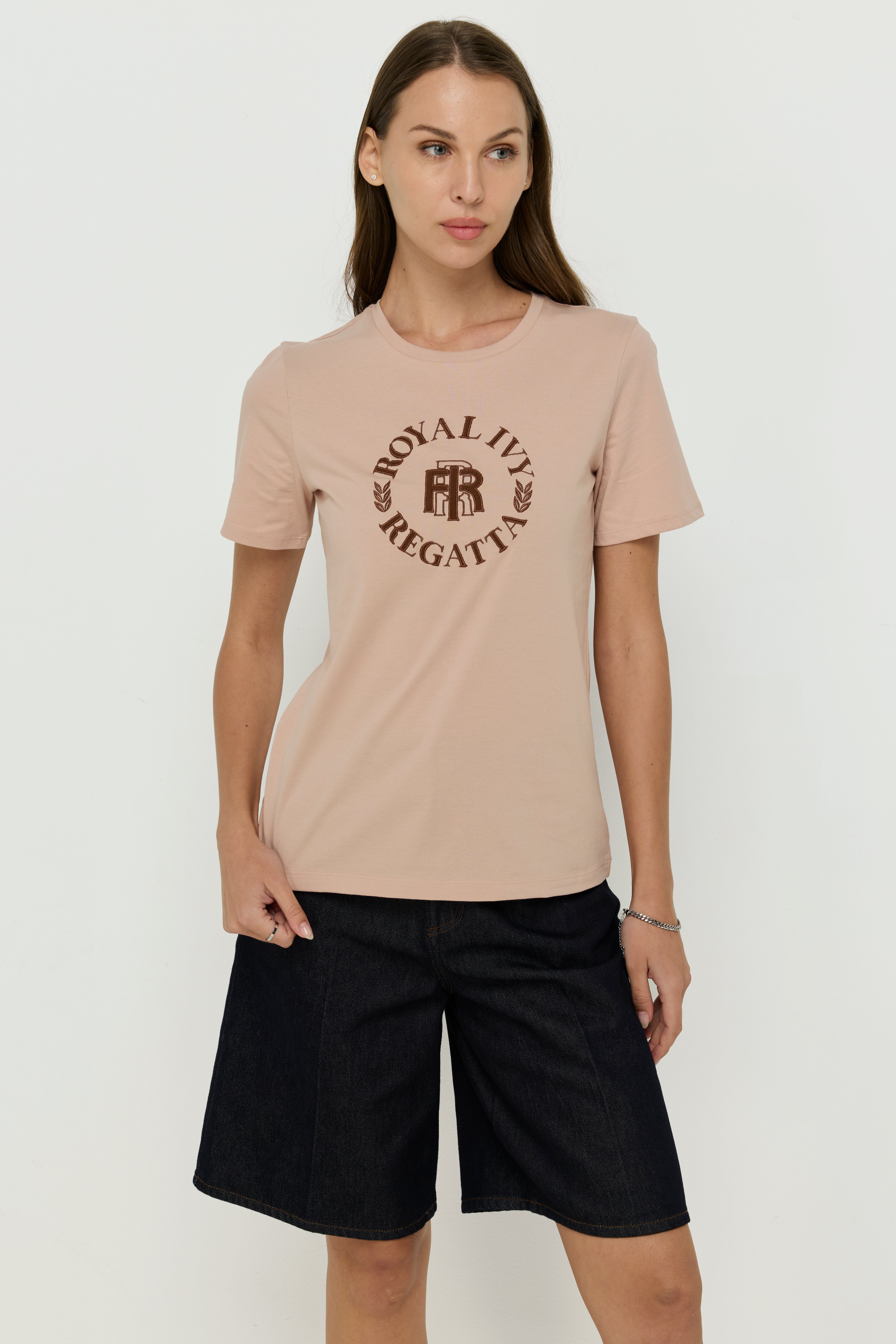 PRINTED RIR PINK T-SHIRT