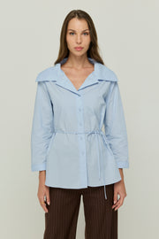 TIE WAIST BLOUSE