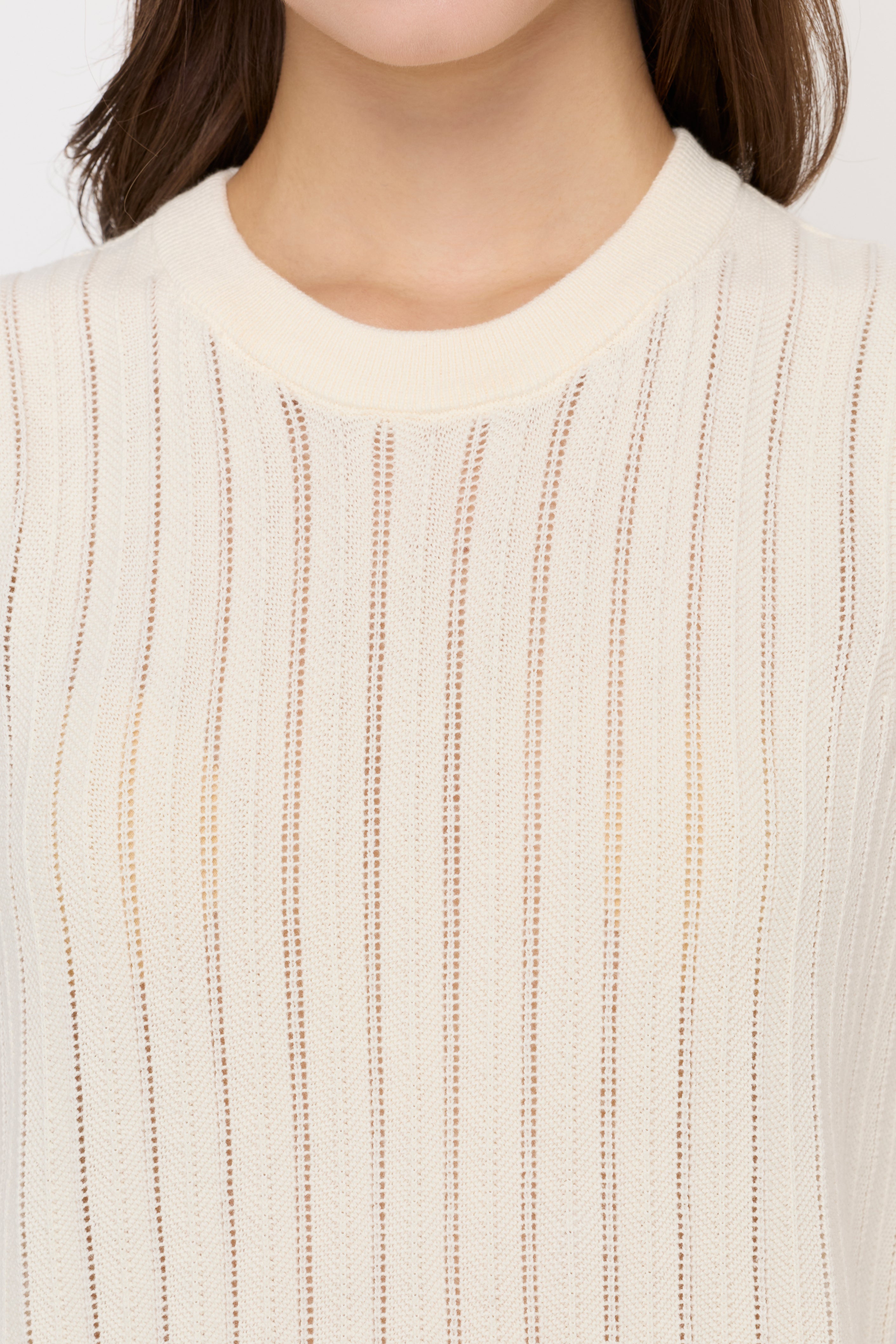 RIBBED KNIT SLEEVELESS TOP