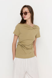 เสื้อถัก SCULPTURA DRAPE