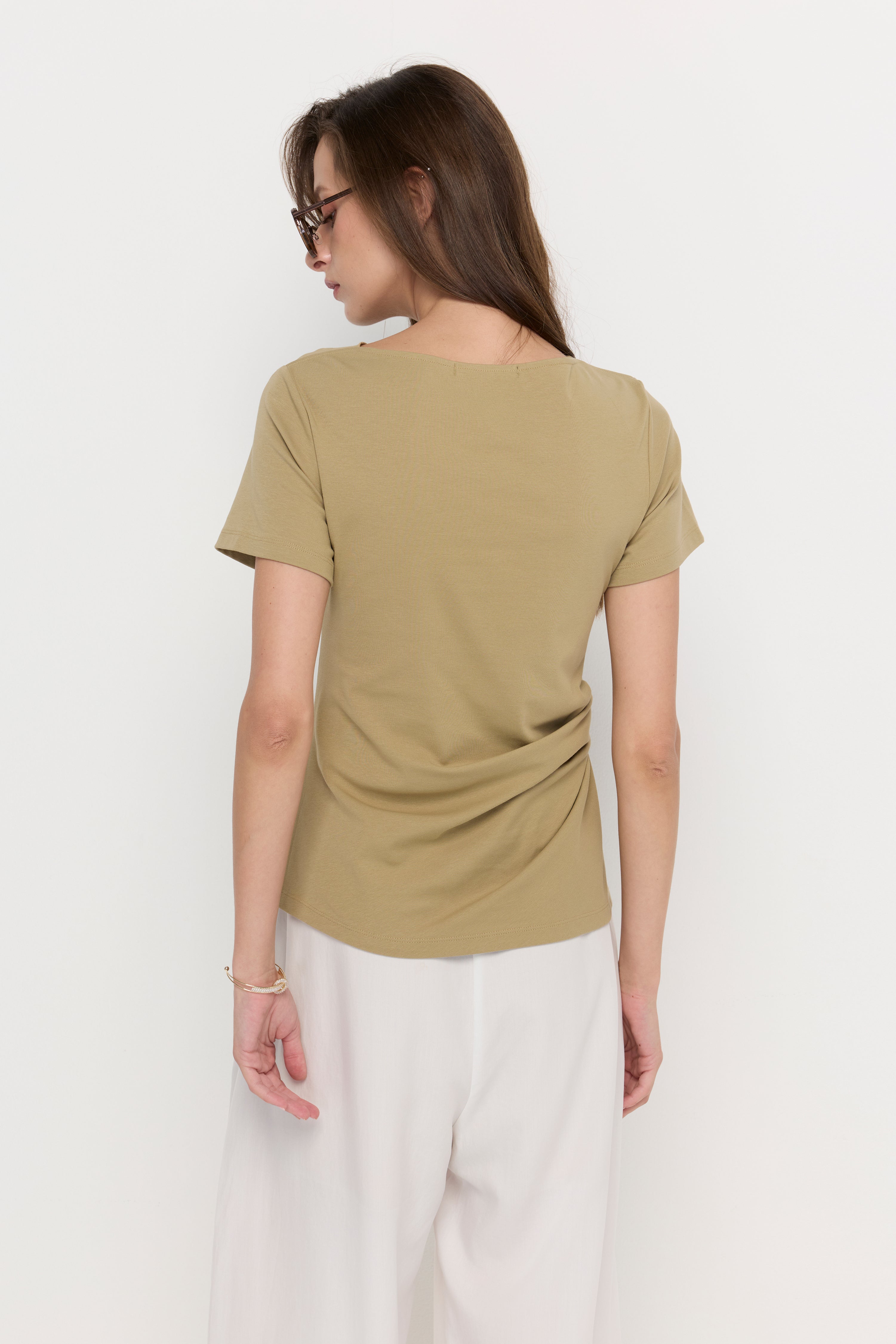 เสื้อถัก SCULPTURA DRAPE