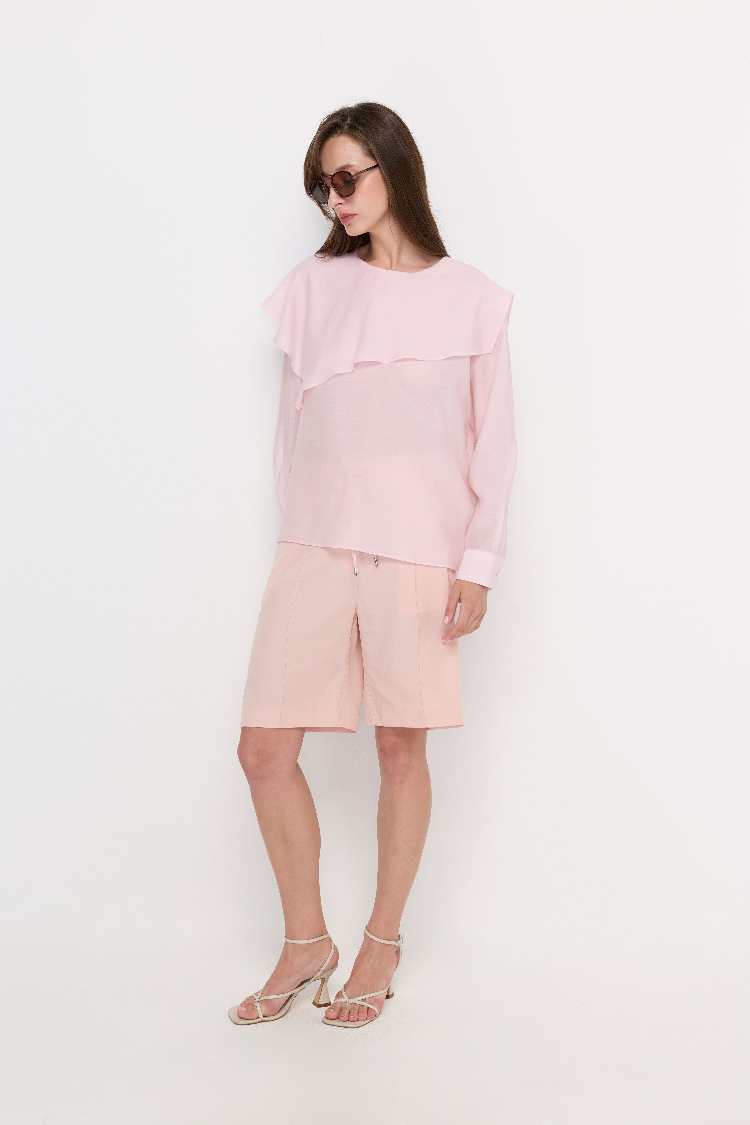 BLUSH ELAN LAYERED BLOUSE
