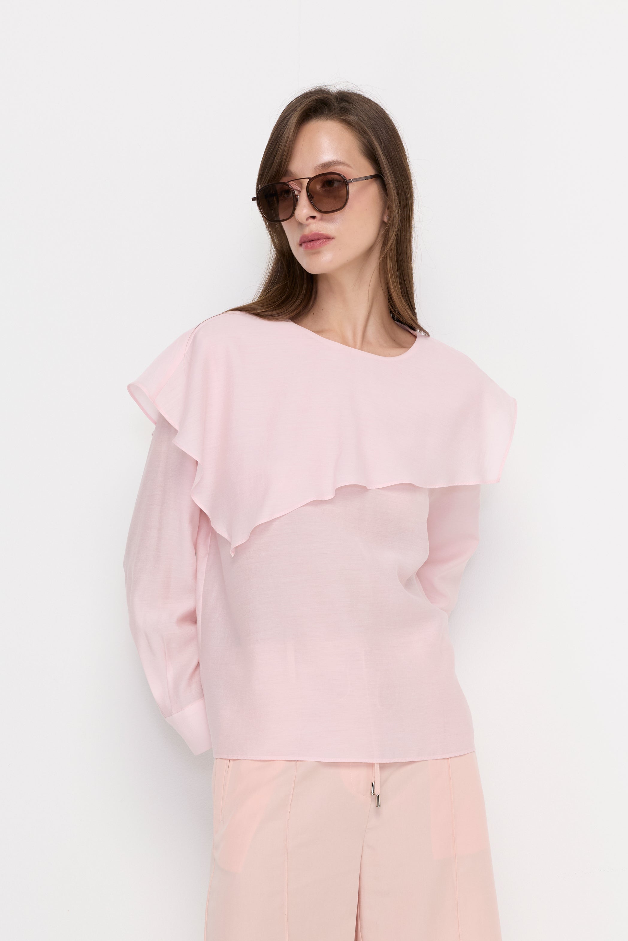 เสื้อเบลาส์ BLUSH ELAN LAYERED