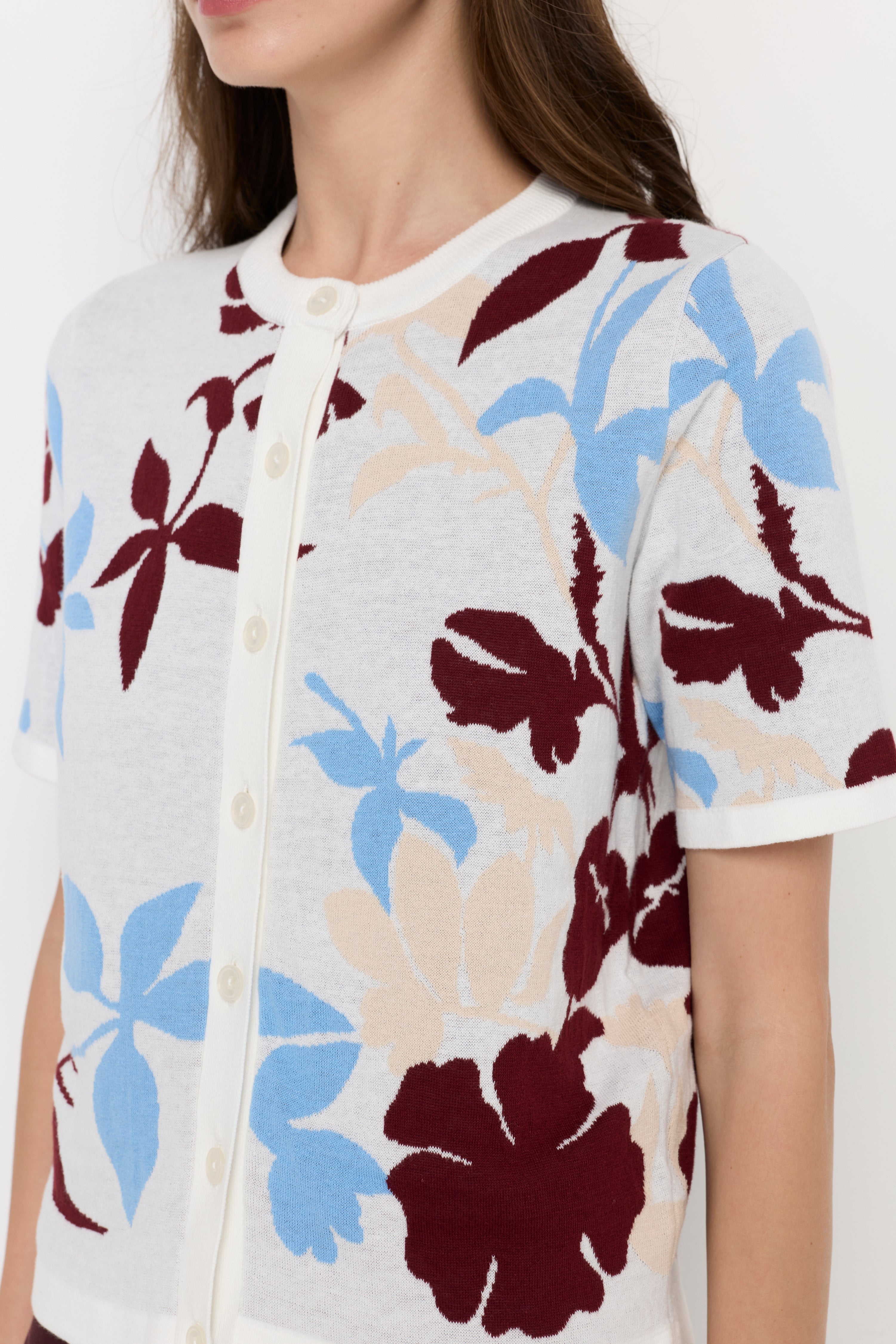 IVORY BLOOM FLATKNIT