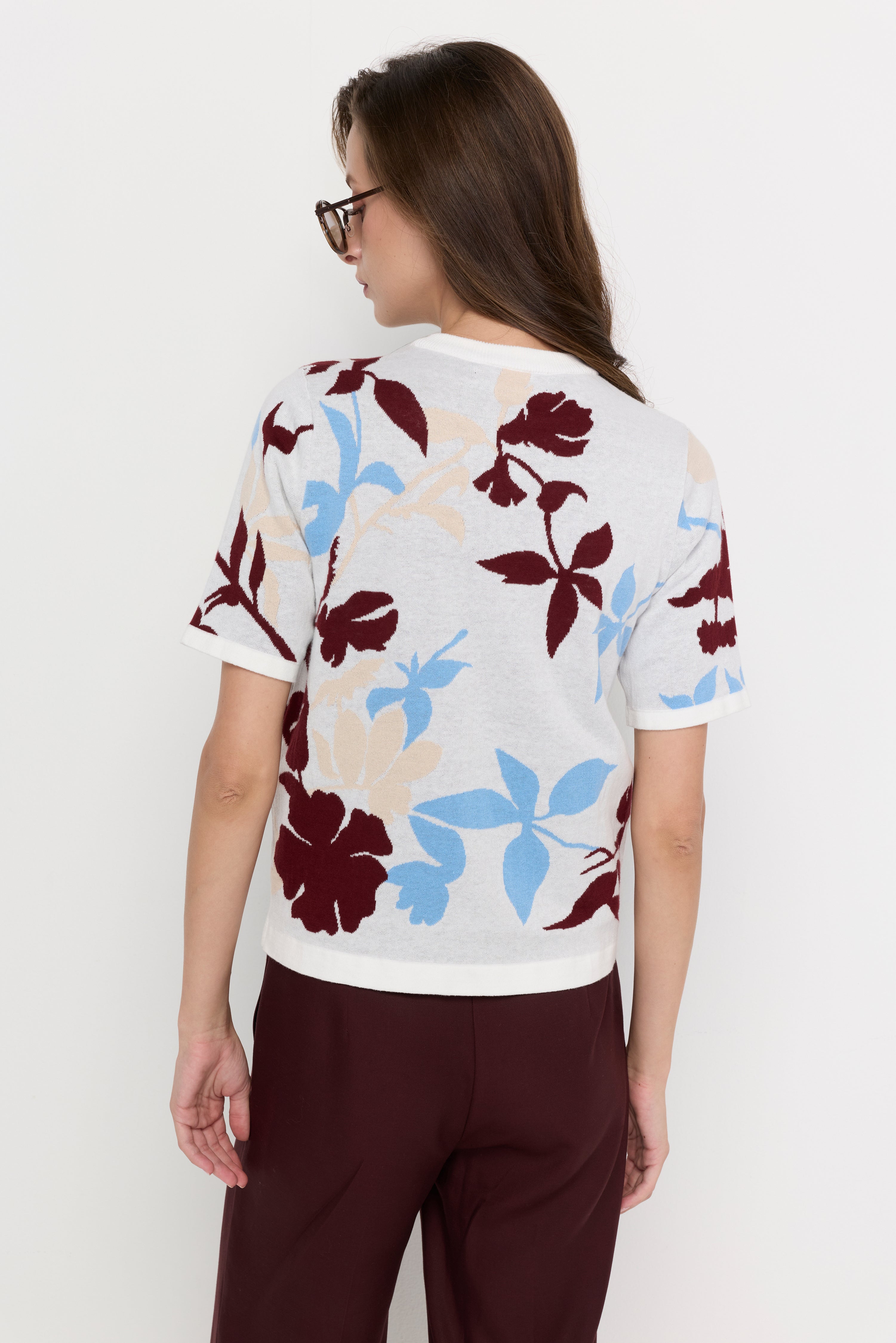 IVORY BLOOM FLATKNIT