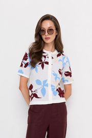 IVORY BLOOM FLATKNIT