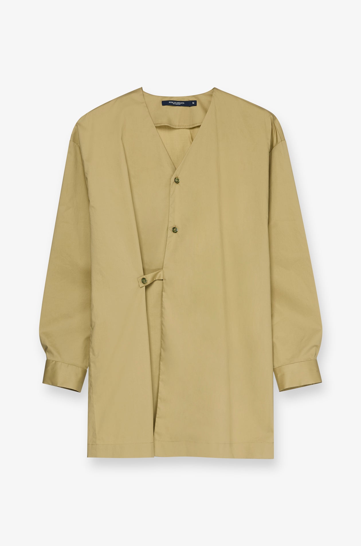 ASYMMETRIC WAIST-TUCK BLOUSE
