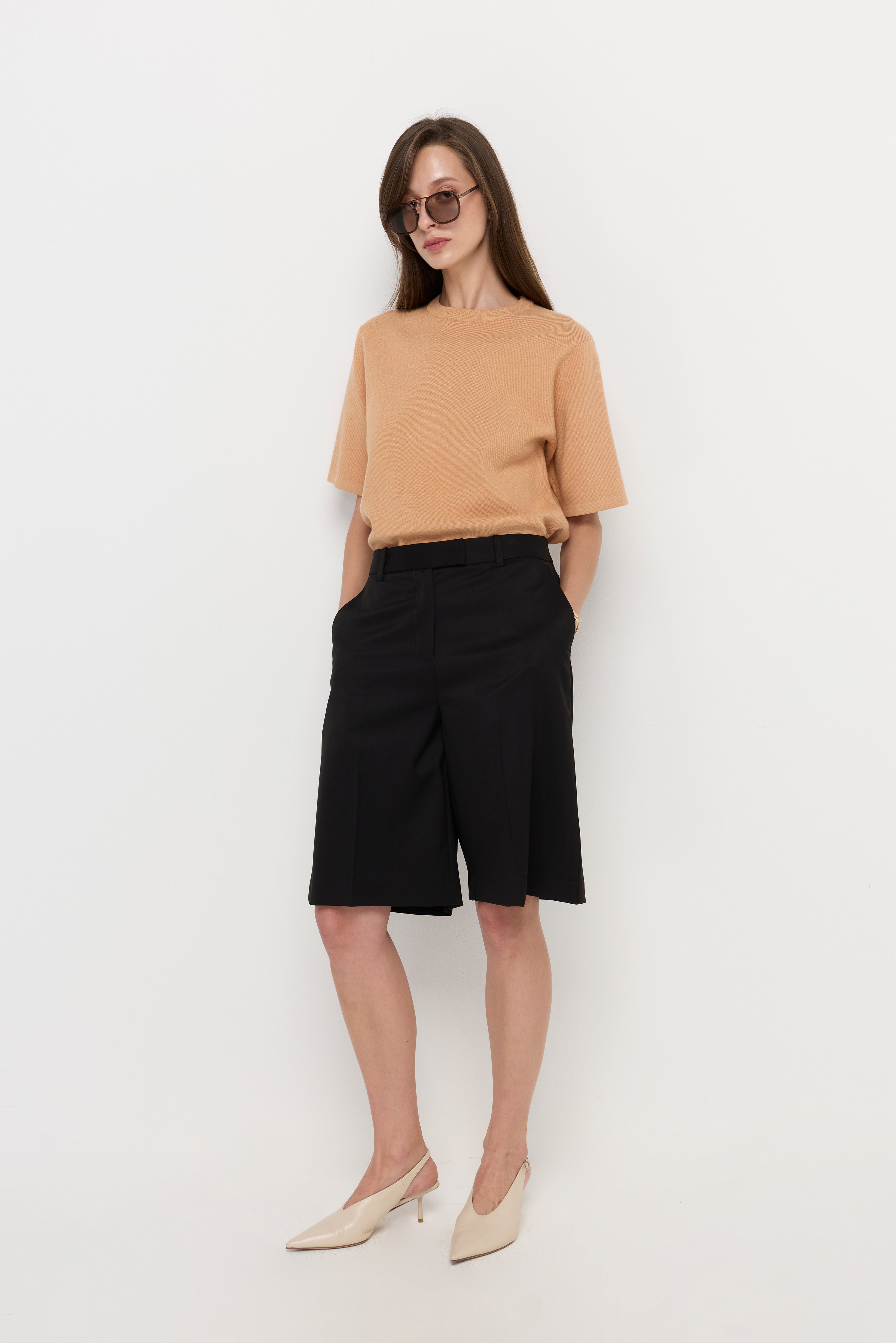 TAILORED BERMUDA SHORTS
