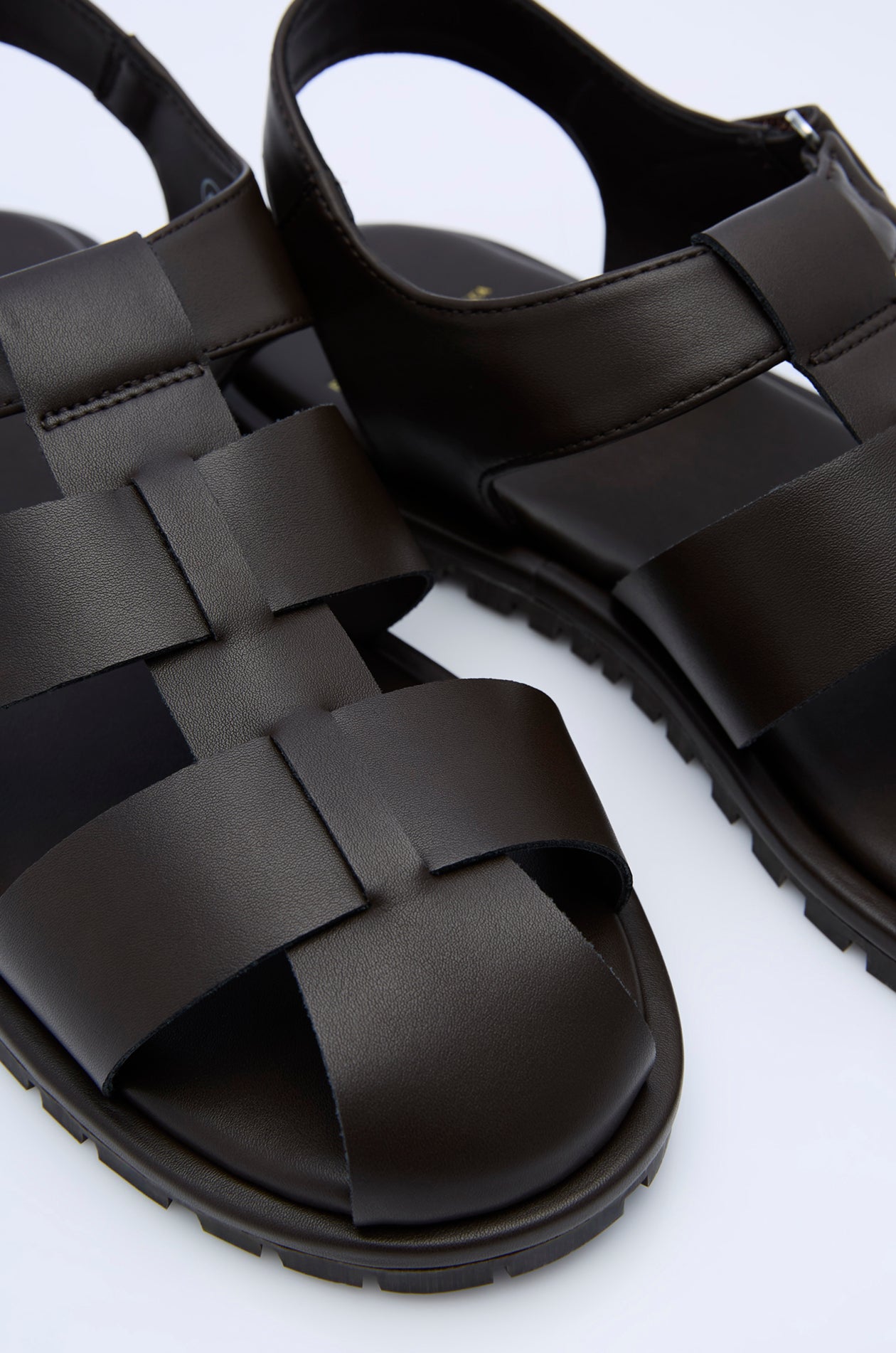 LEATHER FISHERMAN SANDALS