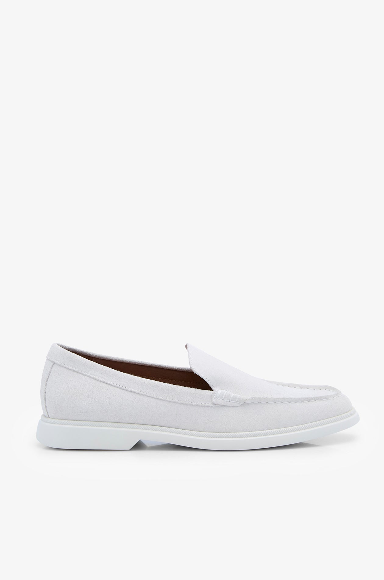 CONTRASR OUTSOLE SUEDE LOAFERS