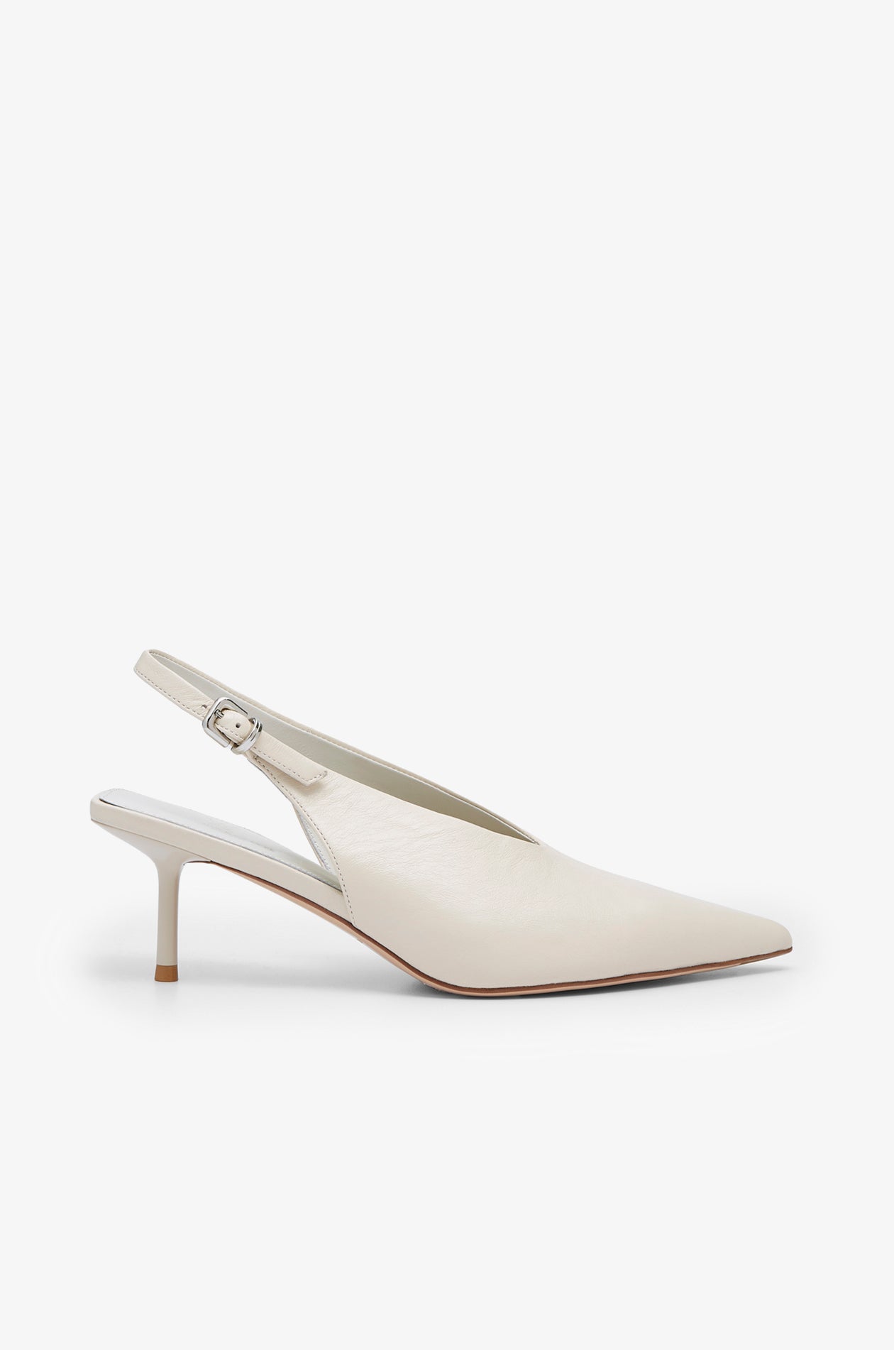 POINTED TOE SLINGBACK HEELS
