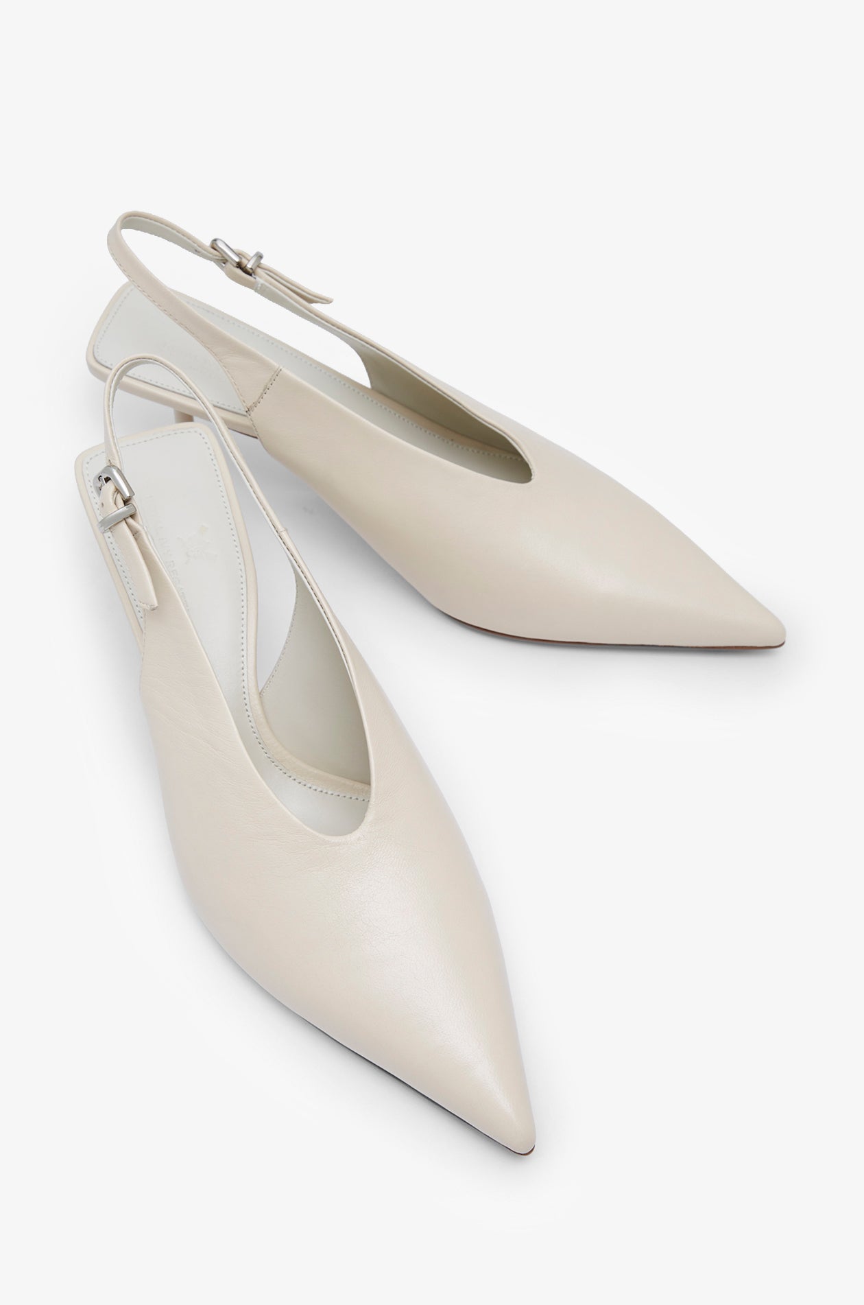 POINTED TOE SLINGBACK HEELS