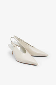 POINTED TOE SLINGBACK HEELS