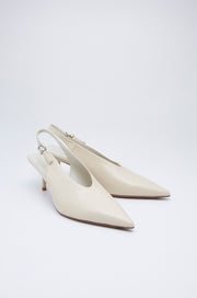 POINTED TOE SLINGBACK HEELS