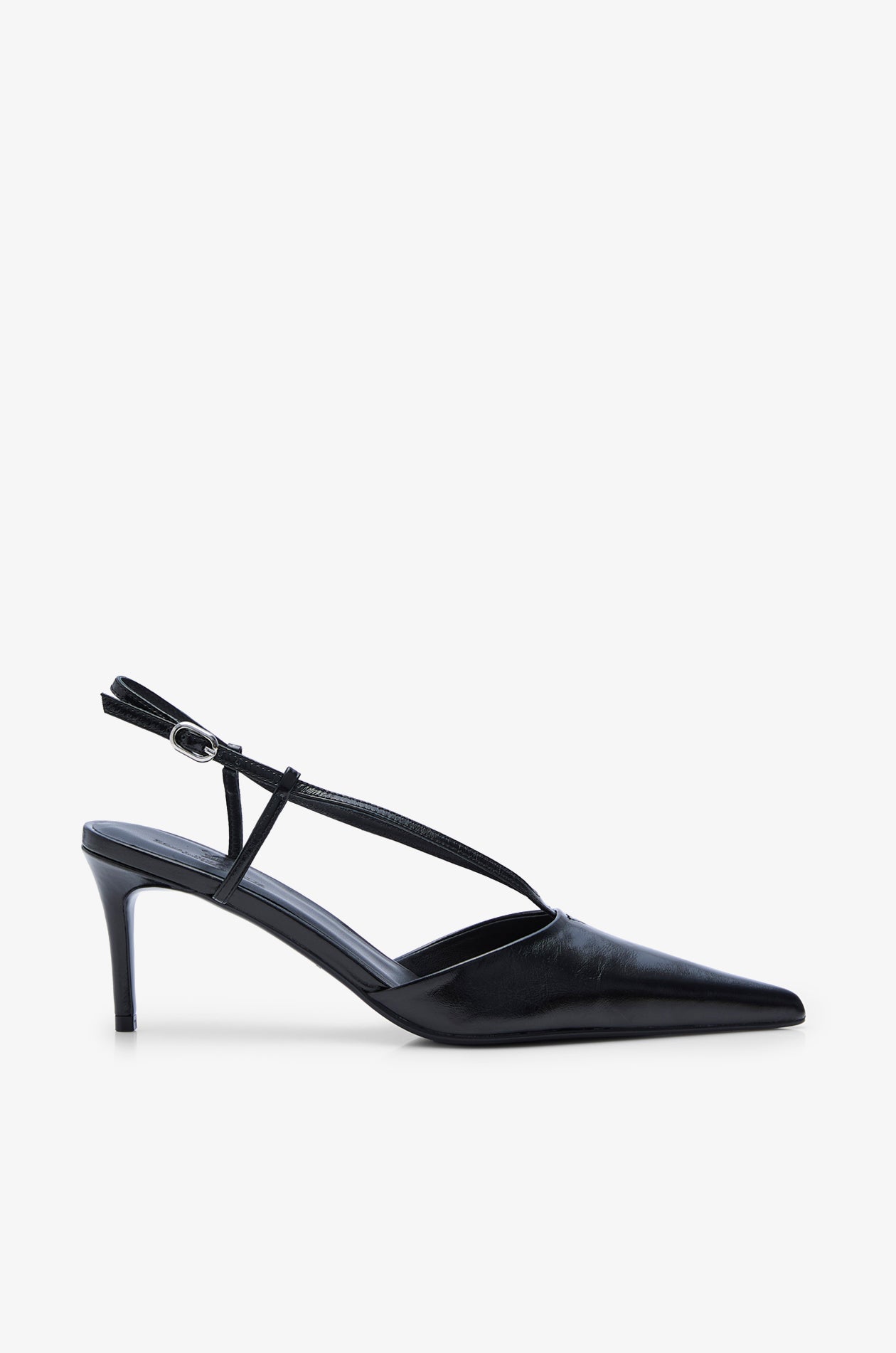 POINTED TOE SLINGBACK HEELS