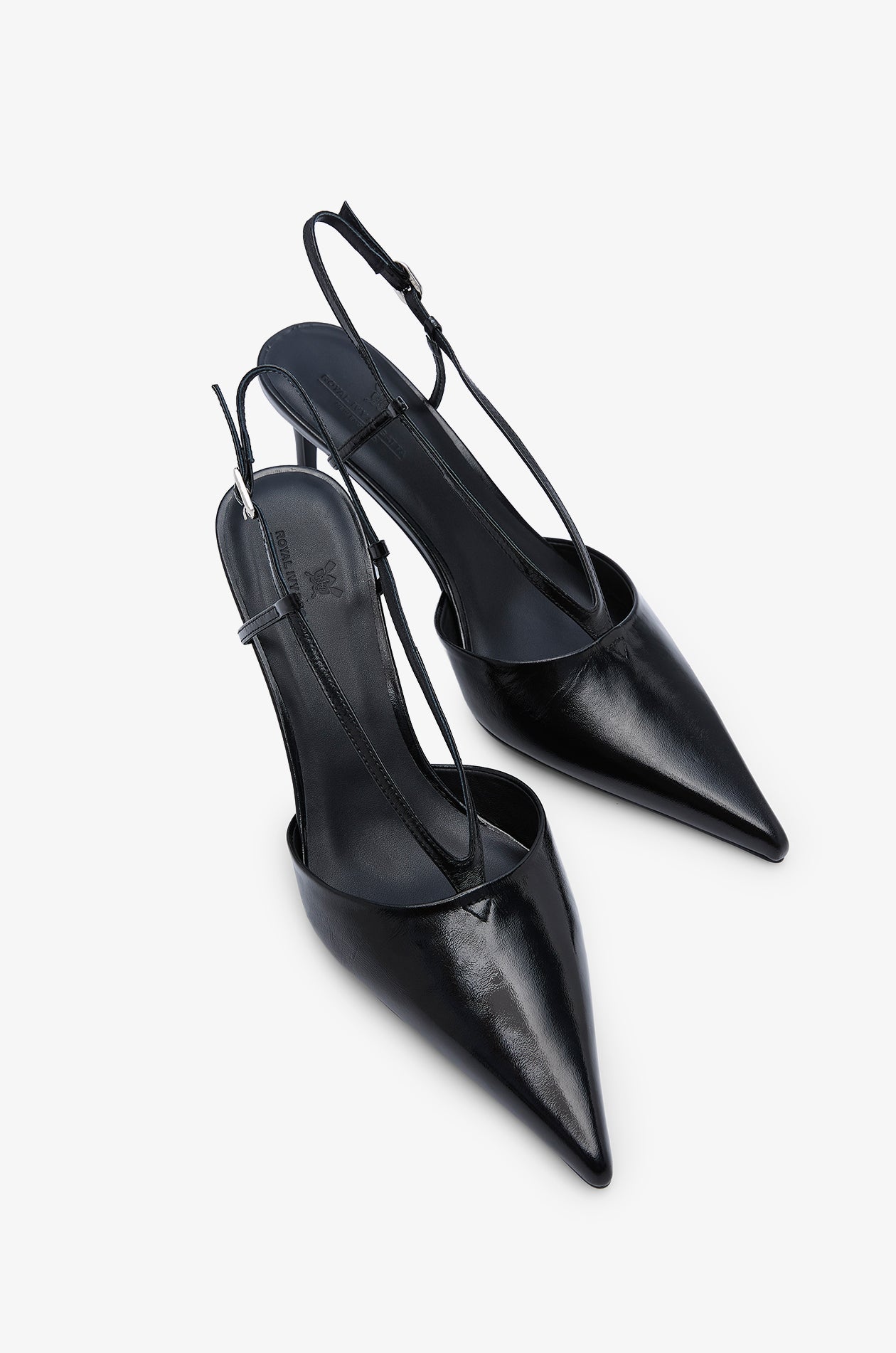 POINTED TOE SLINGBACK HEELS