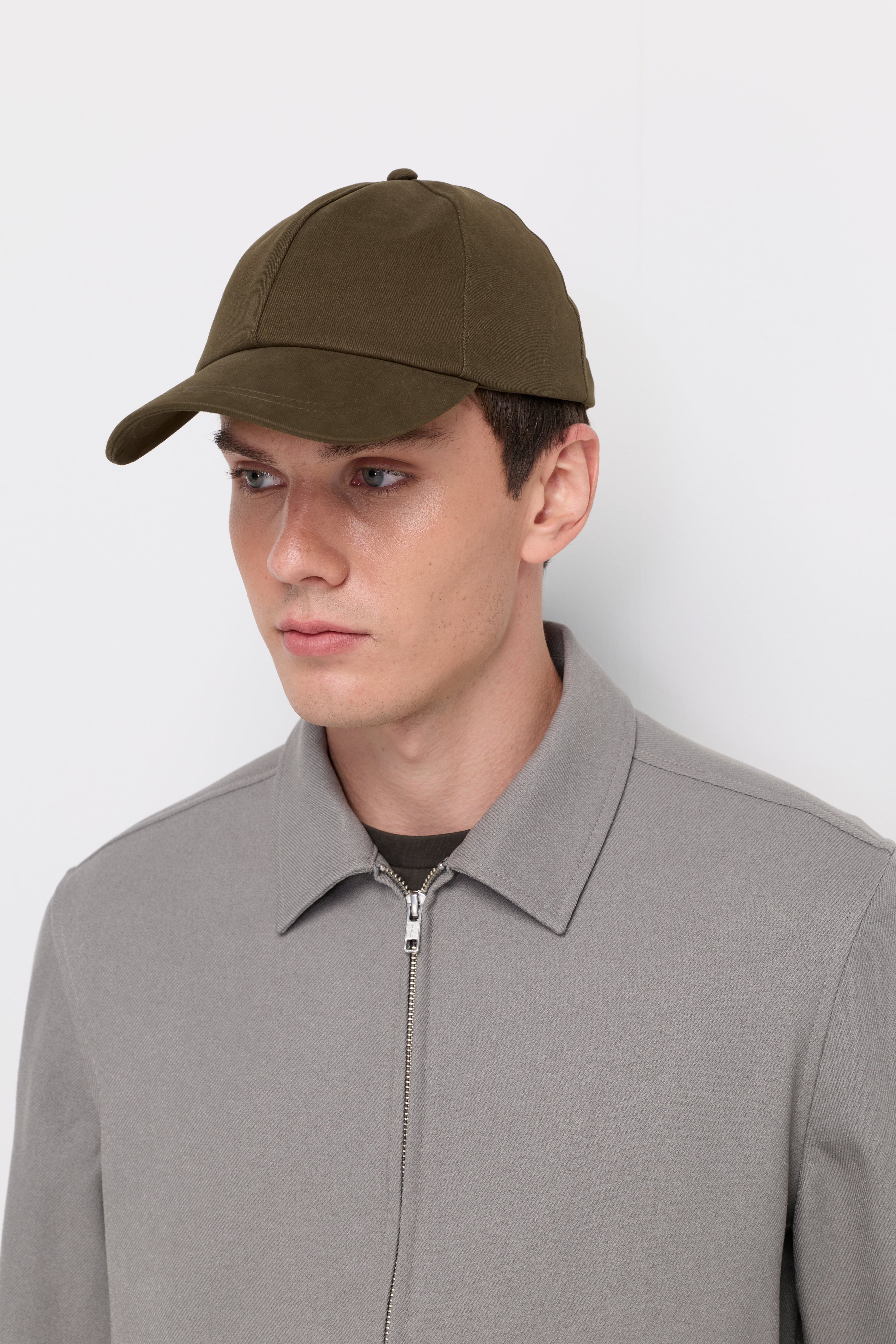 CAP DARKGREEN COTTON TWILL