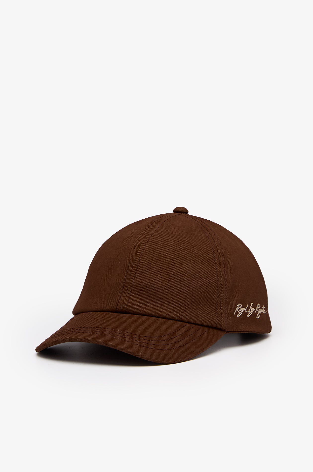 CAP BROWN COTTON TWILL