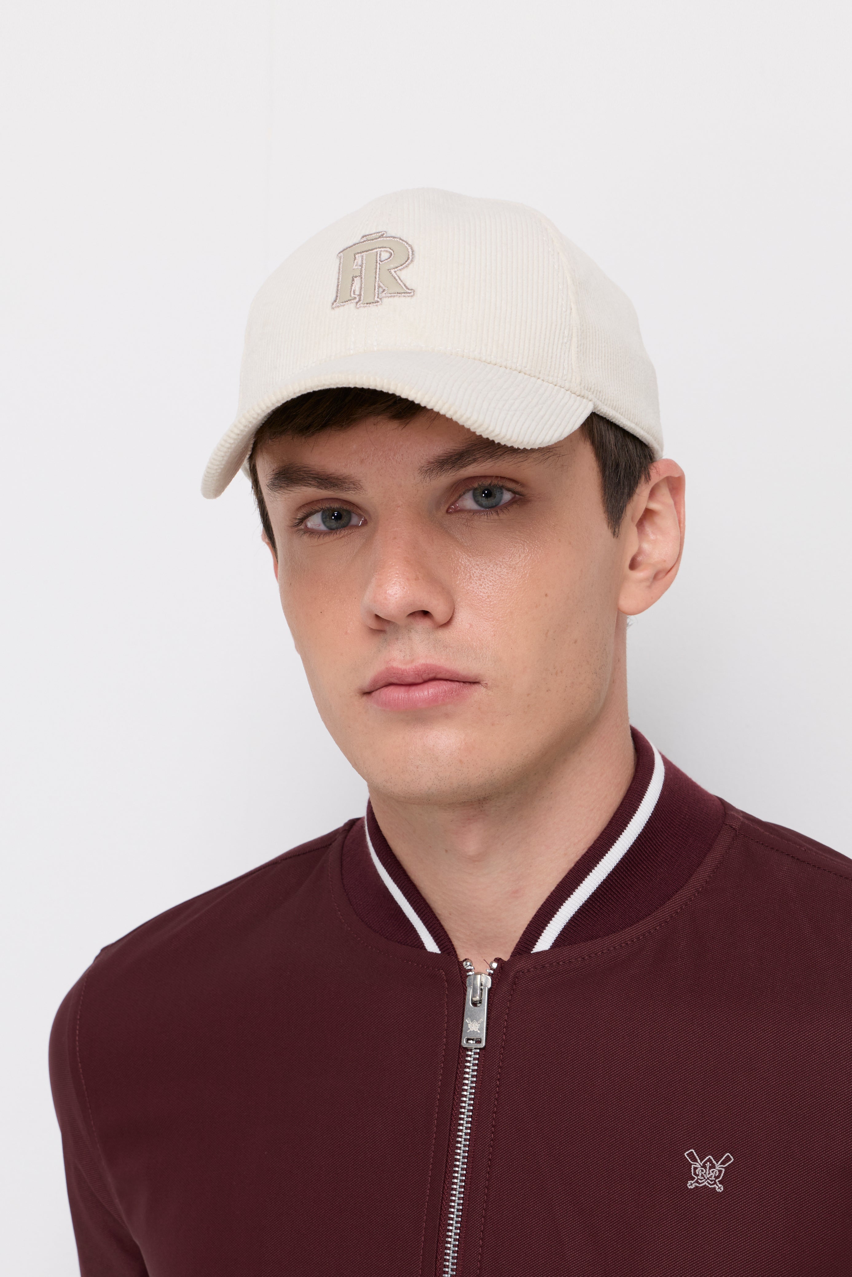 CAP BROWN COTTON TWILL