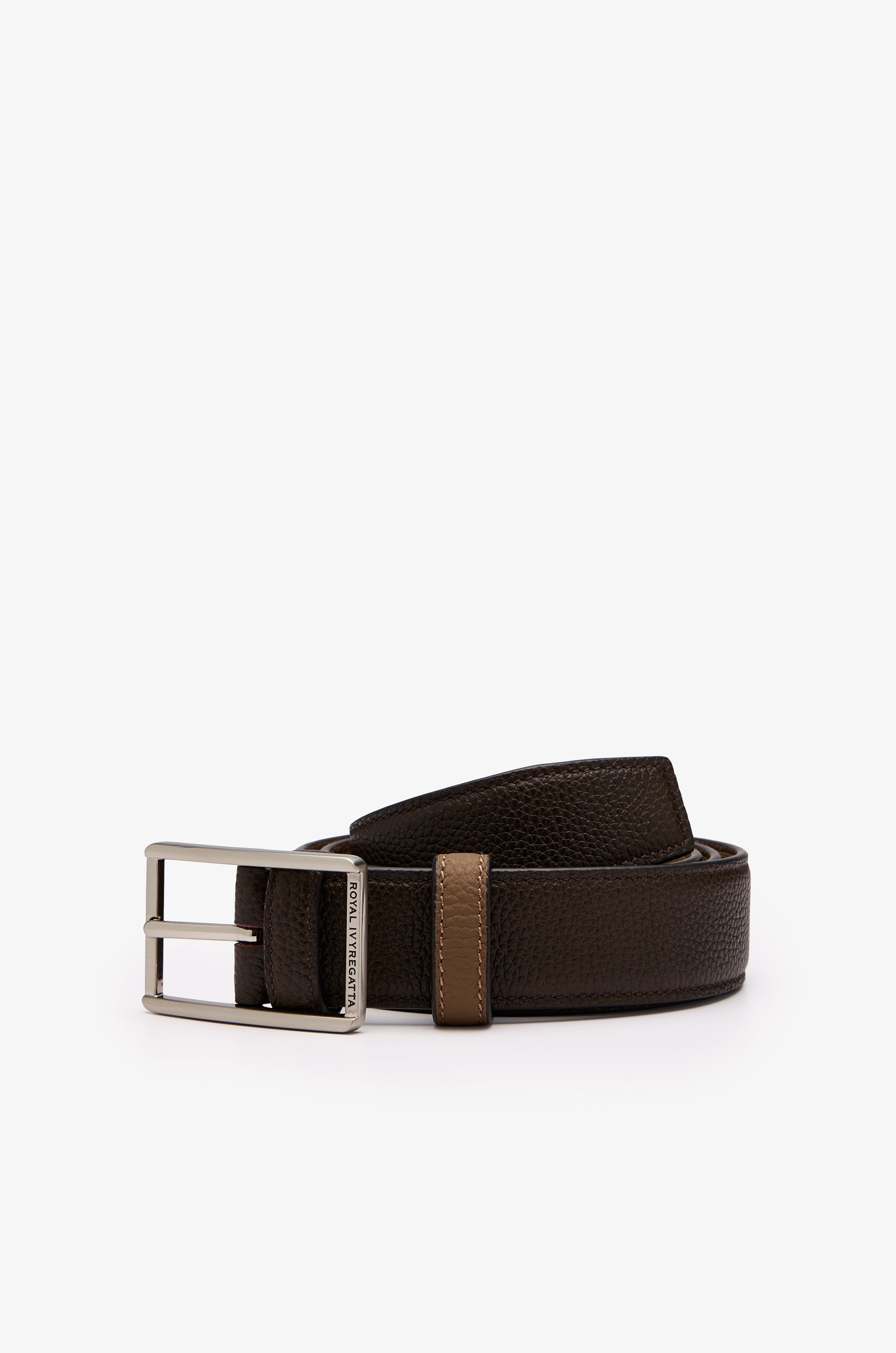 REVERSIBLE GRAIN LEATHER BELT